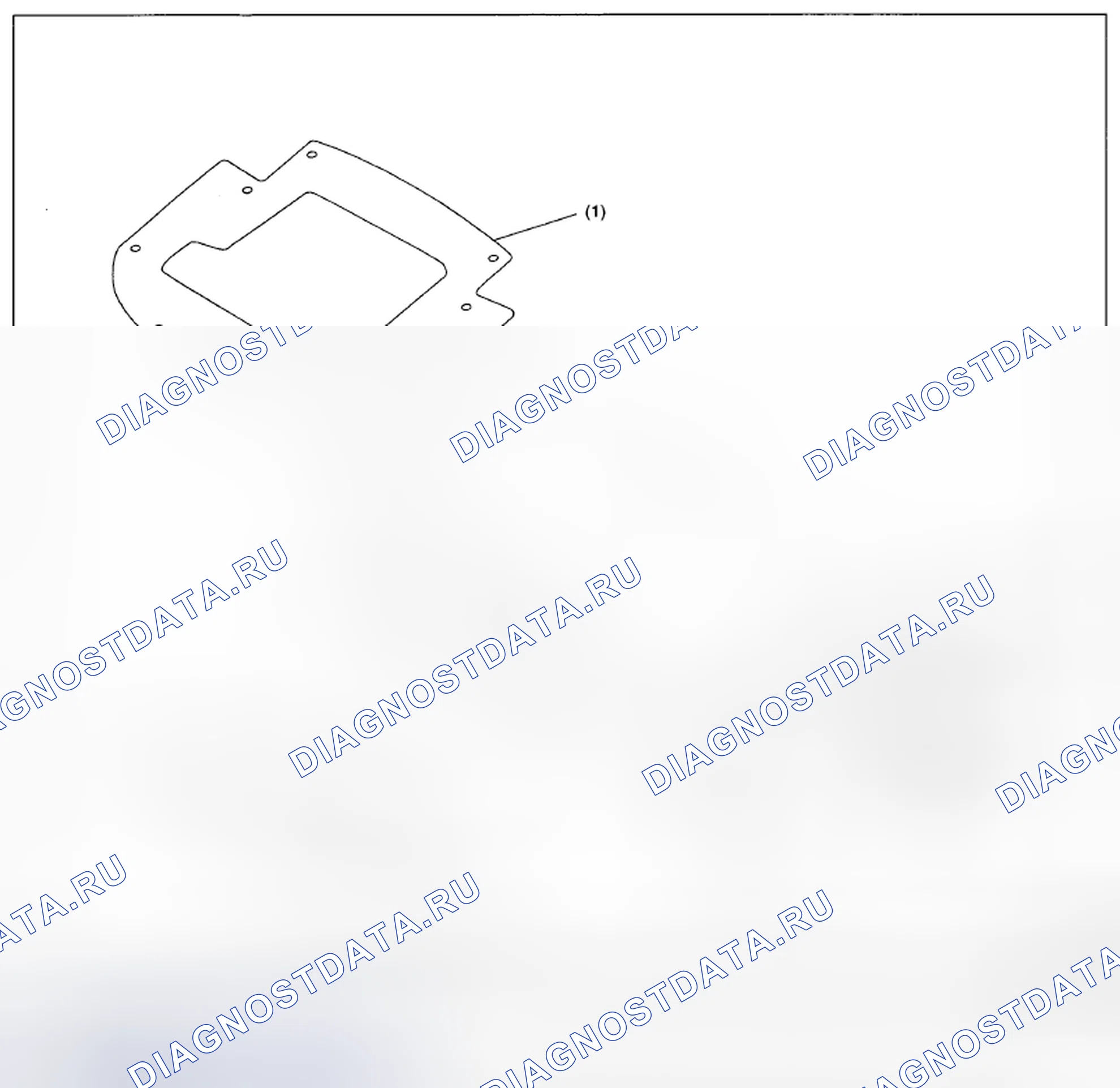 Рис. 7: ПЕРЕДНИЙ КАПОТ. Subaru Impreza WRX GE рестайлинг