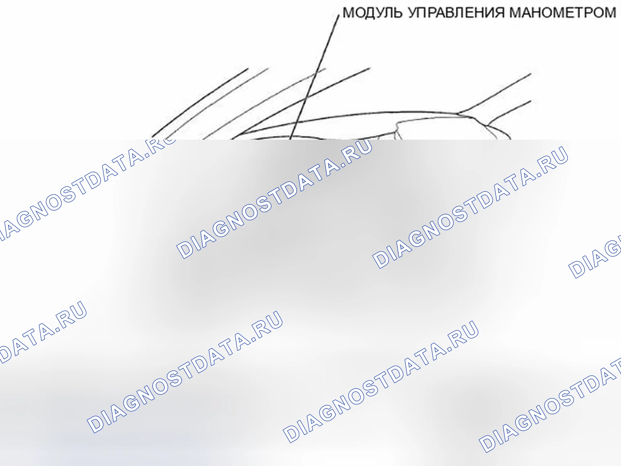 Рис. 1: Указатель расположения компонентов. Honda Crosstour I