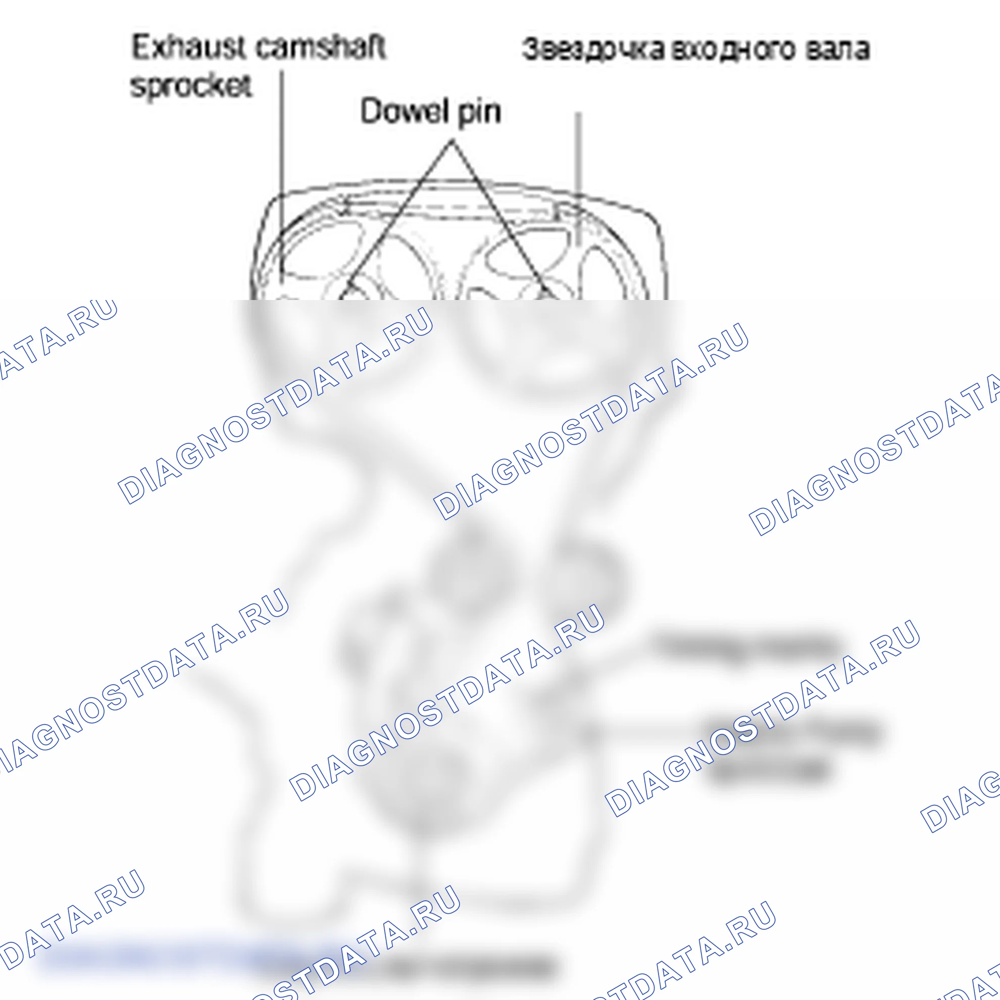 Установка ремня ГРМ. Hyundai H-1 A1
