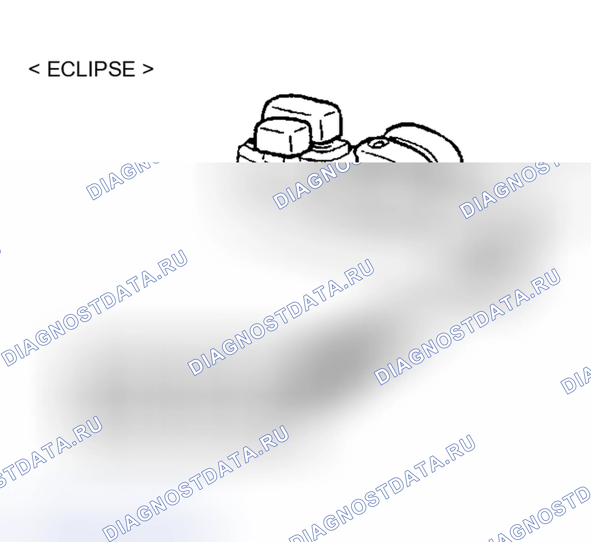 Рис. 23: ДИАГНОСТИКА стеклоподъёмников. Mitsubishi Eclipse III