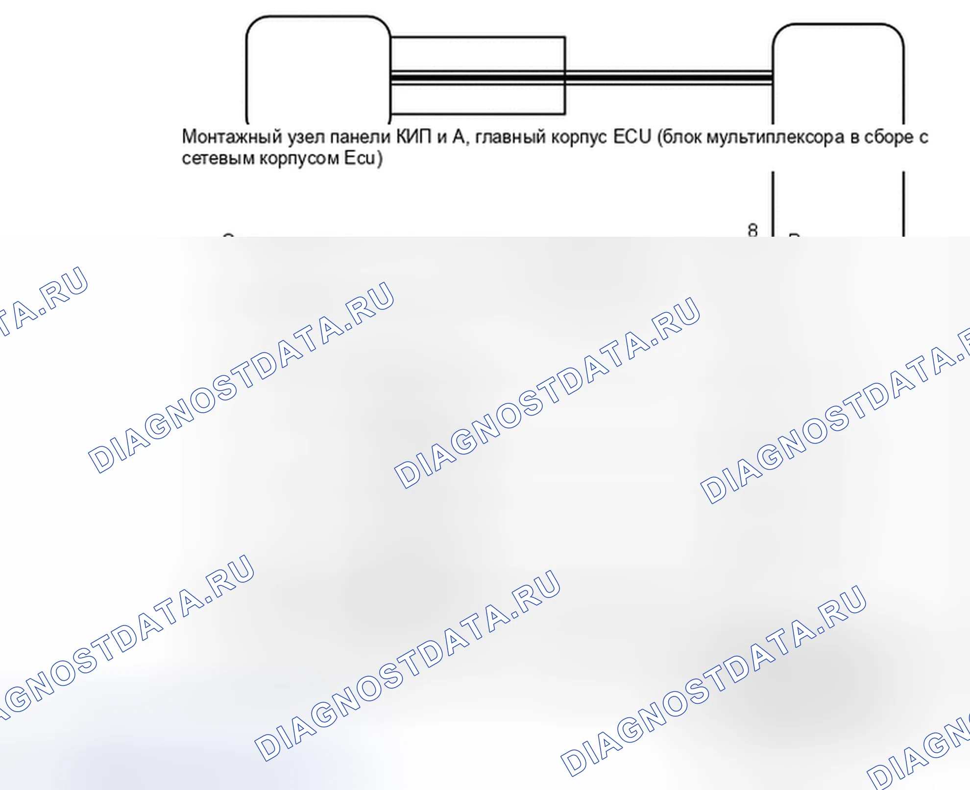 Рис. 91: электросхема. Toyota Highlander III