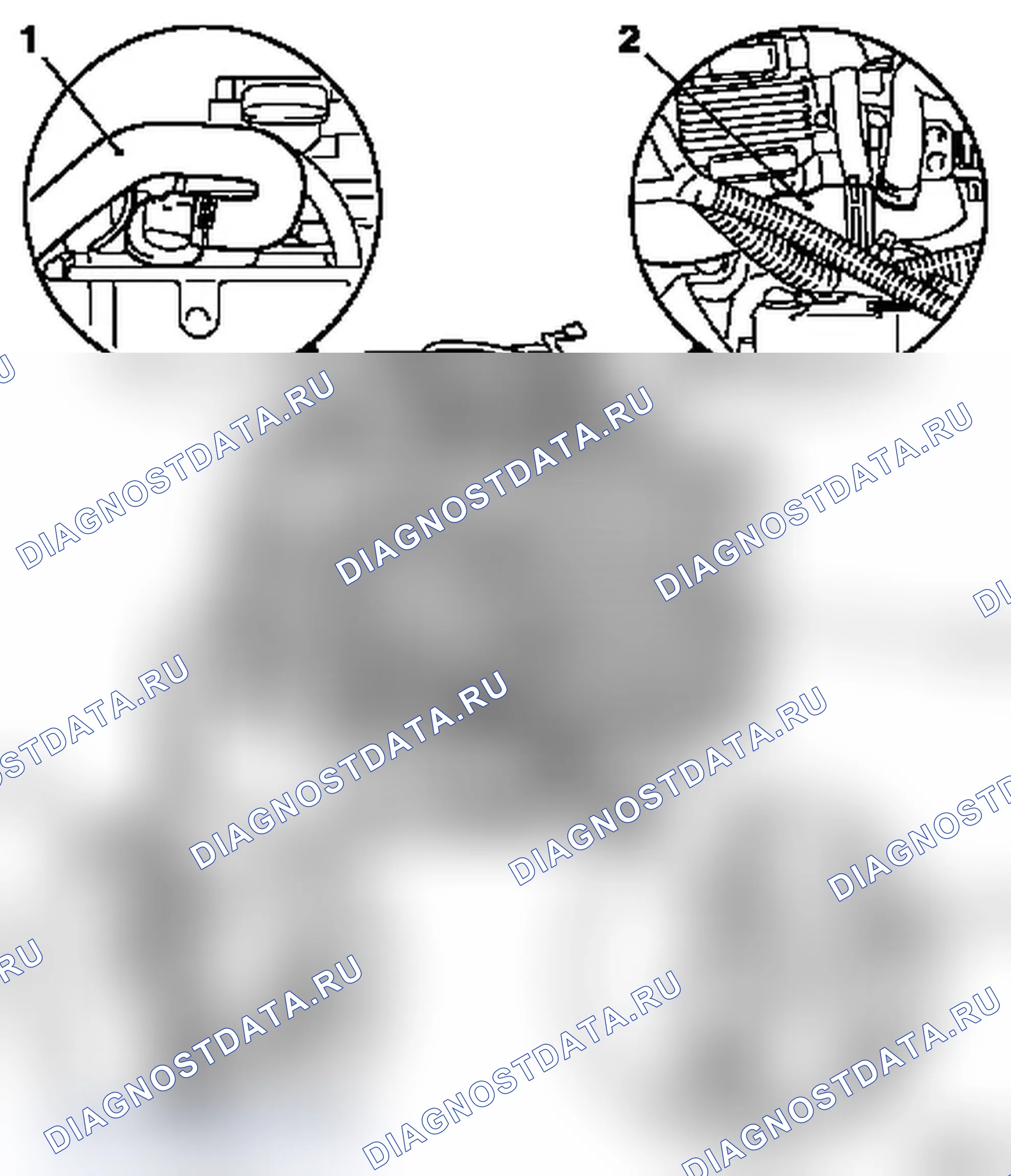 Демонтаж двигателя с монтажных опор двигателя (KM-412). Opel Zafira A рестайлинг
