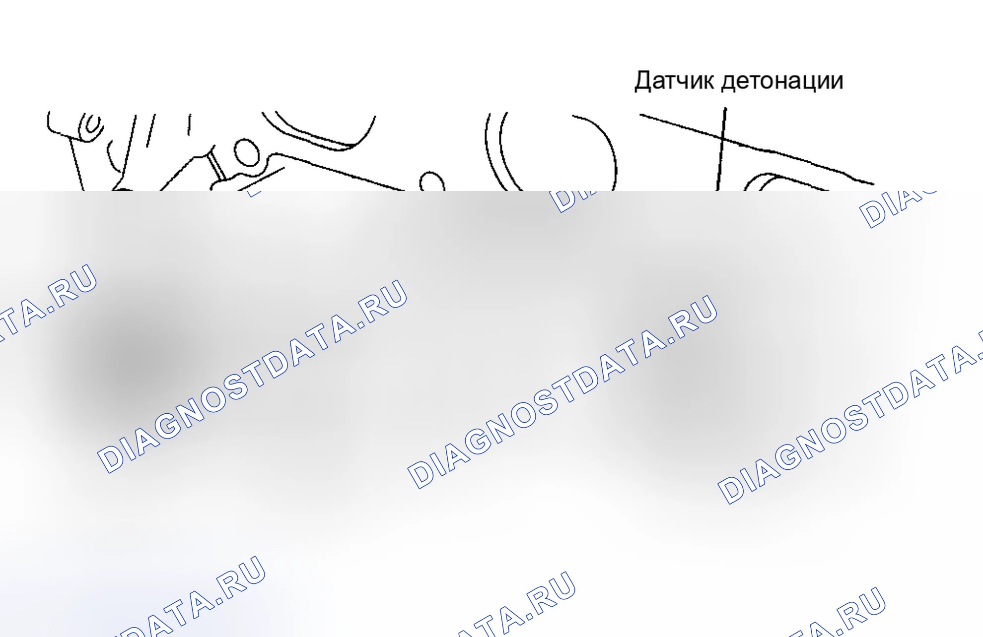 Рис. 55: ДЕМОНТАЖ / МОНТАЖ ДАТЧИКА ДЕТОНАЦИИ (Ks) [L3]. Mazda 5 I