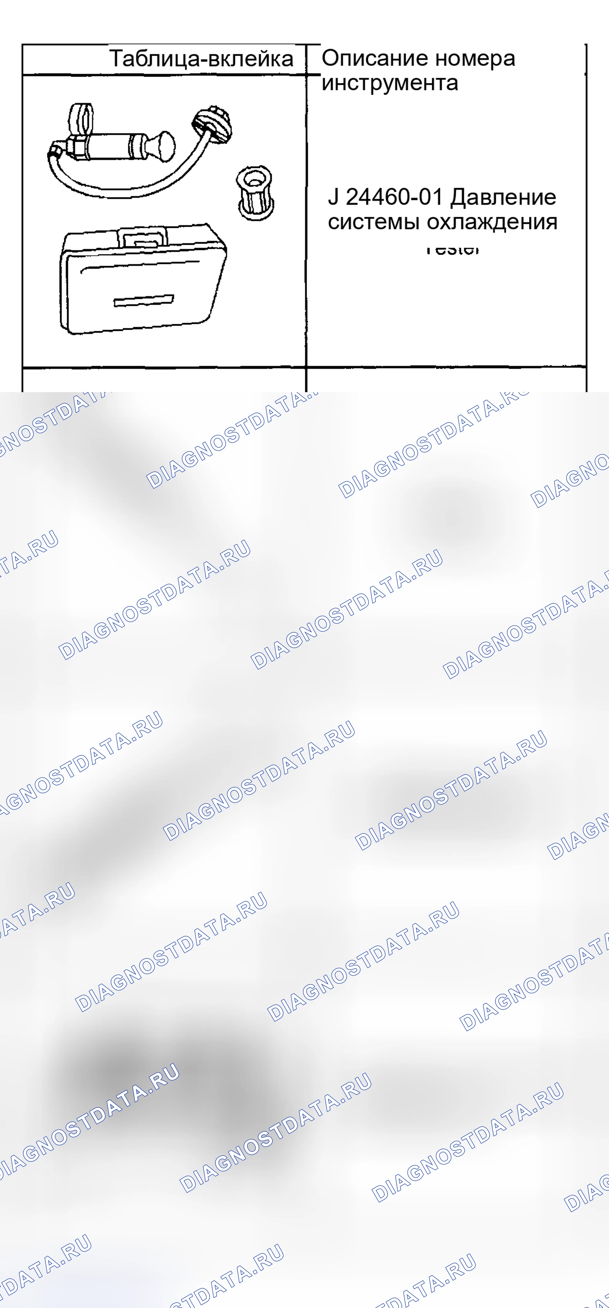 Рис. 112: Специальные инструменты и оборудование. Hyundai Venue I
