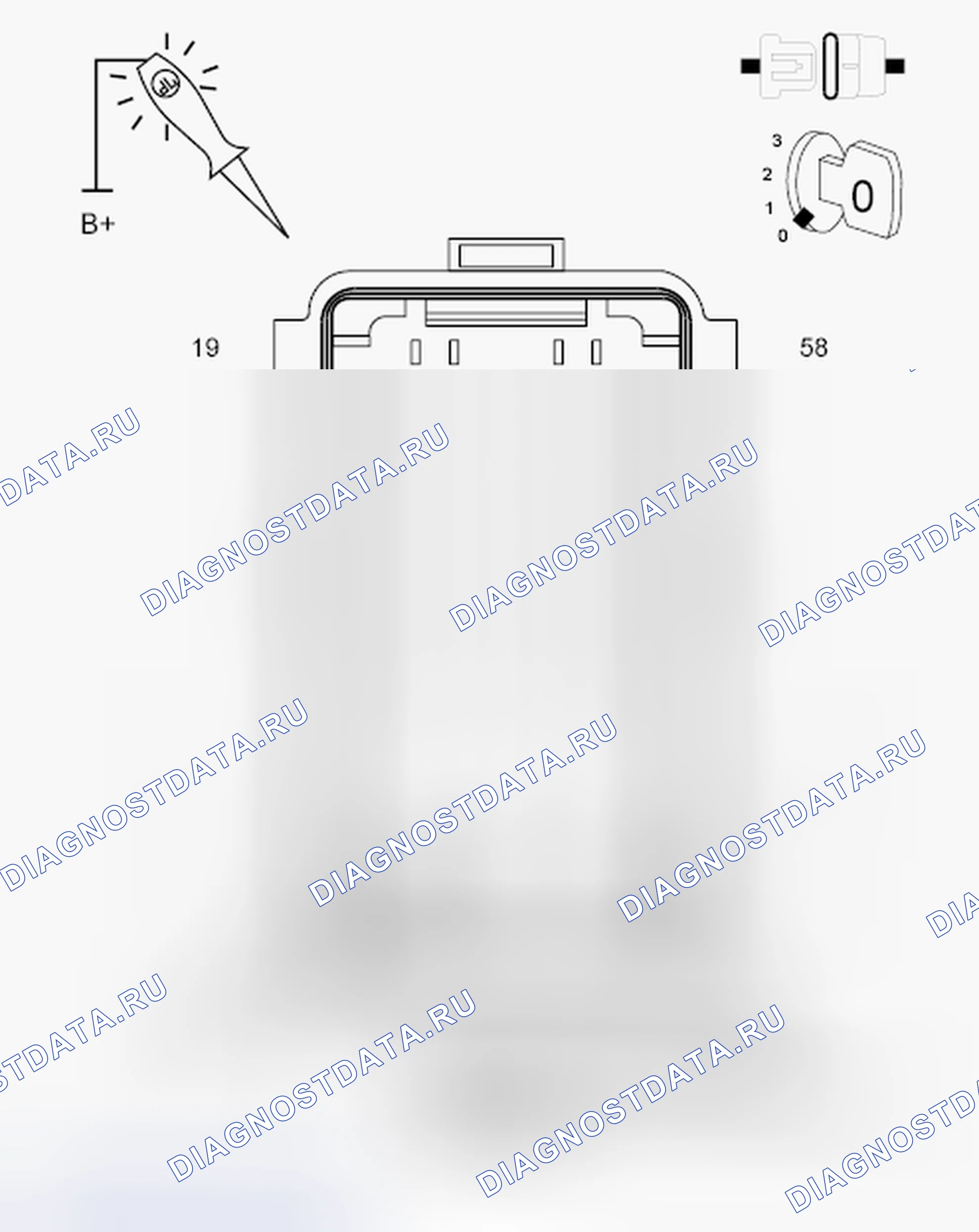 Рис. 633: ДИАГНОСТИЧЕСКИЙ ТЕСТ. Jeep Wrangler III