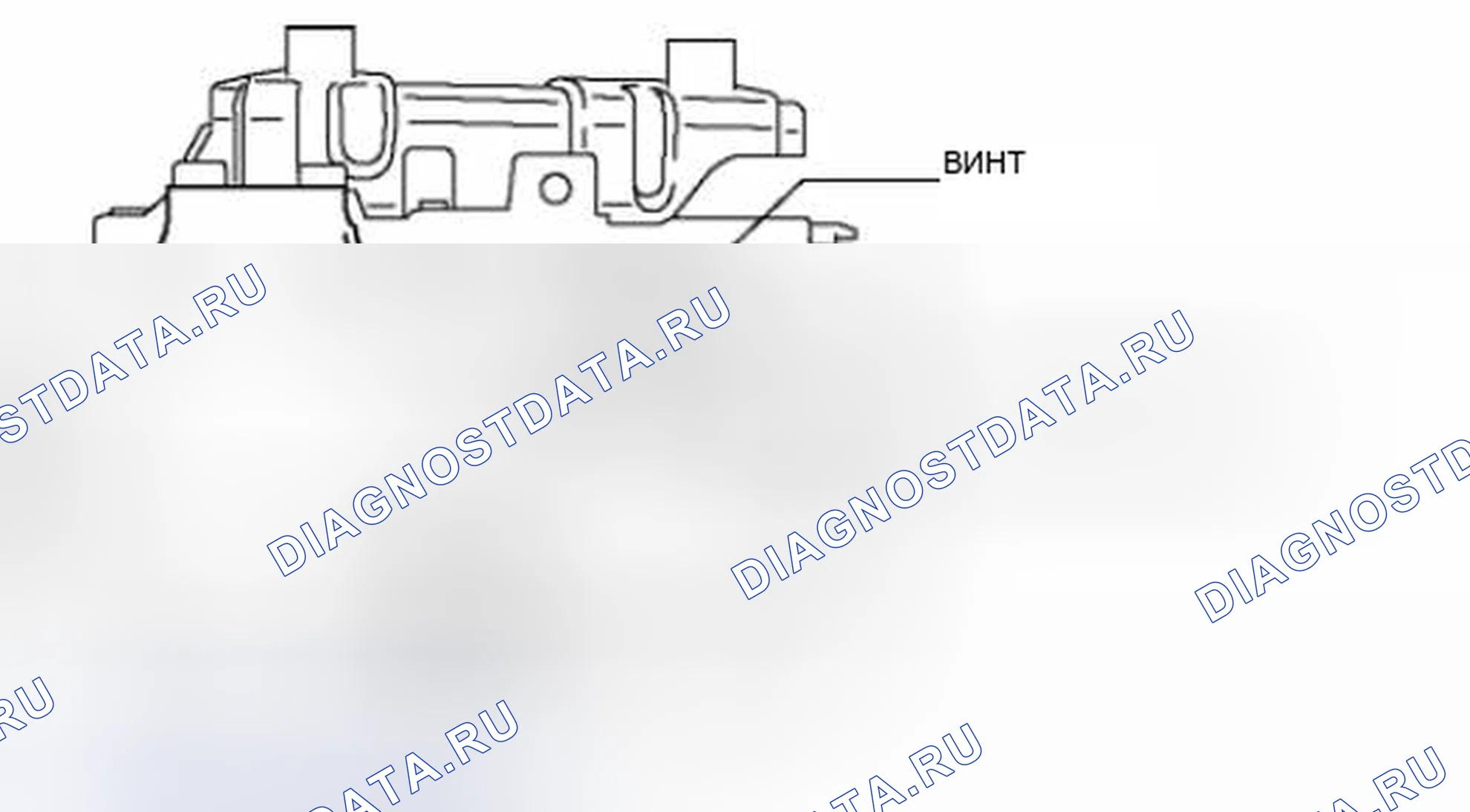 Рис. 53: КРОНШТЕЙН № 1 МОДУЛЯ УПРАВЛЕНИЯ КУЗОВОМ (BCM) ДЕМОНТАЖ / МОНТАЖ. Honda Civic IX рестайлинг