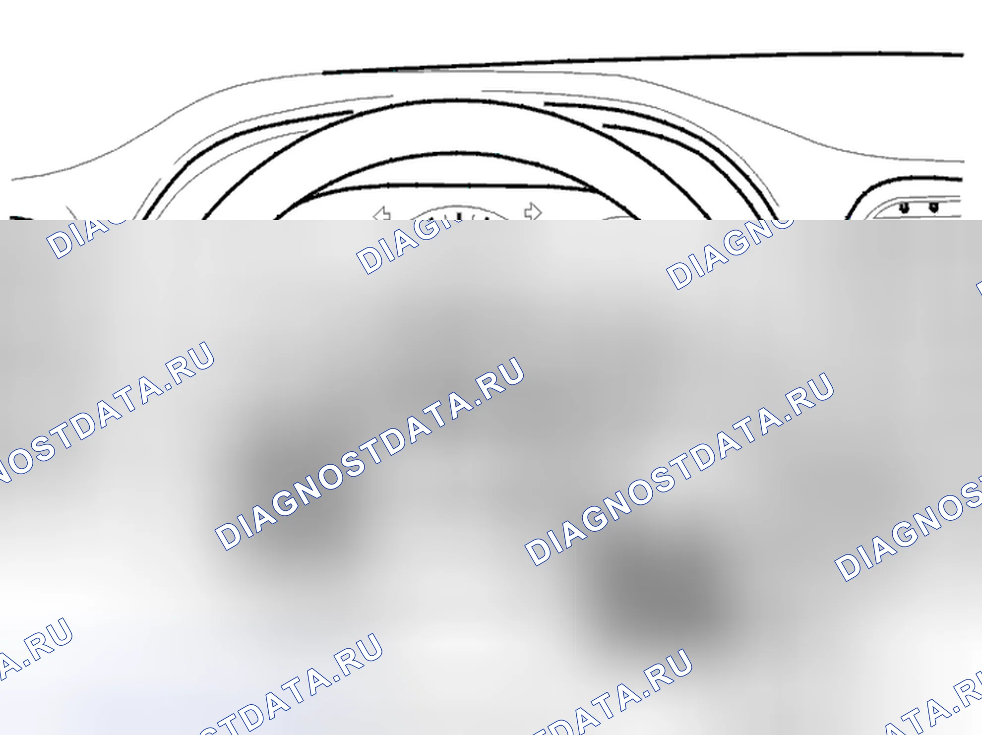 Рис. 138: Демонтаж модуля рулевого колеса. Volvo S40 I рестайлинг