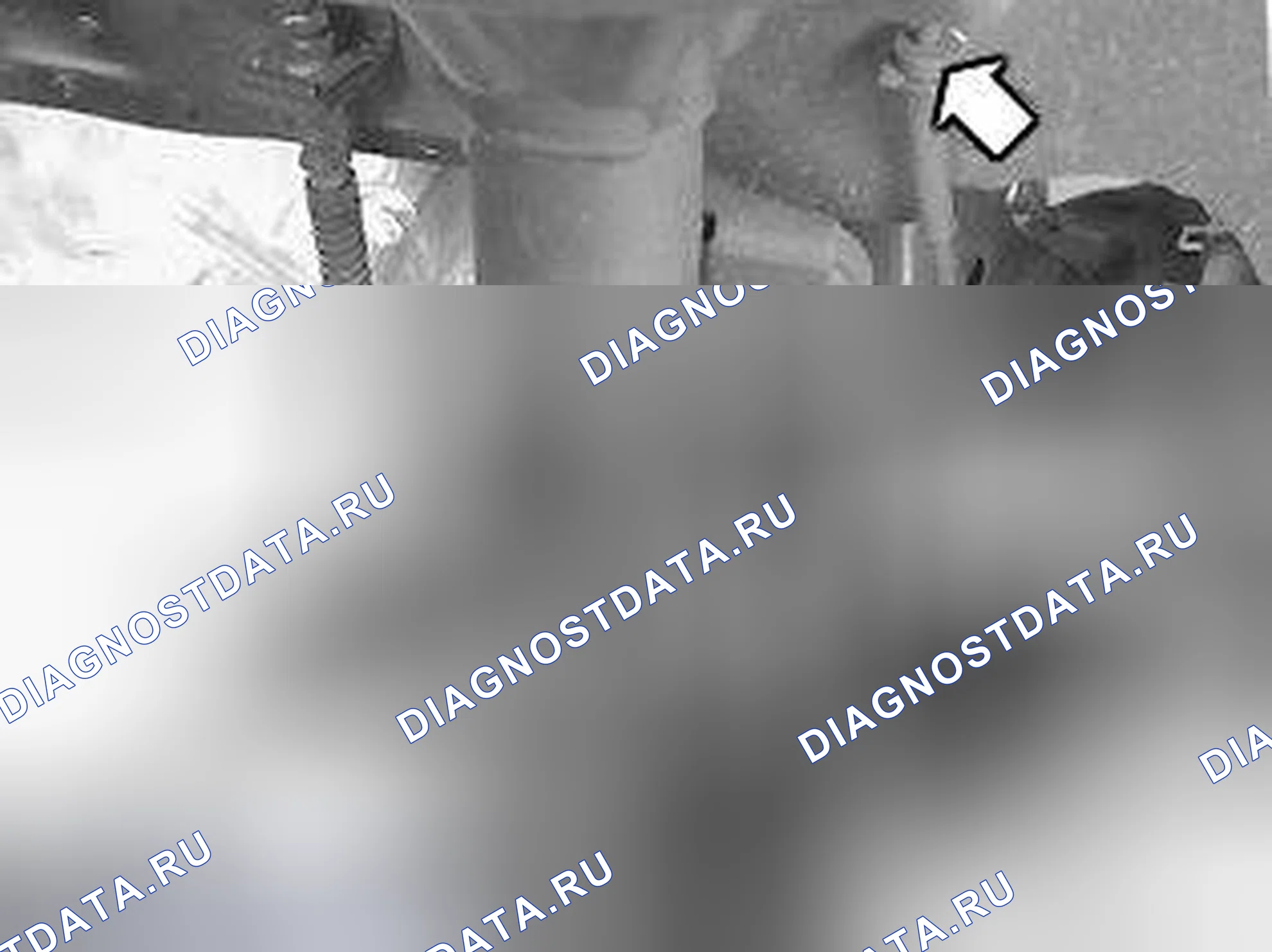Рис. 190: Удаление компонентов. Volvo V40 I рестайлинг