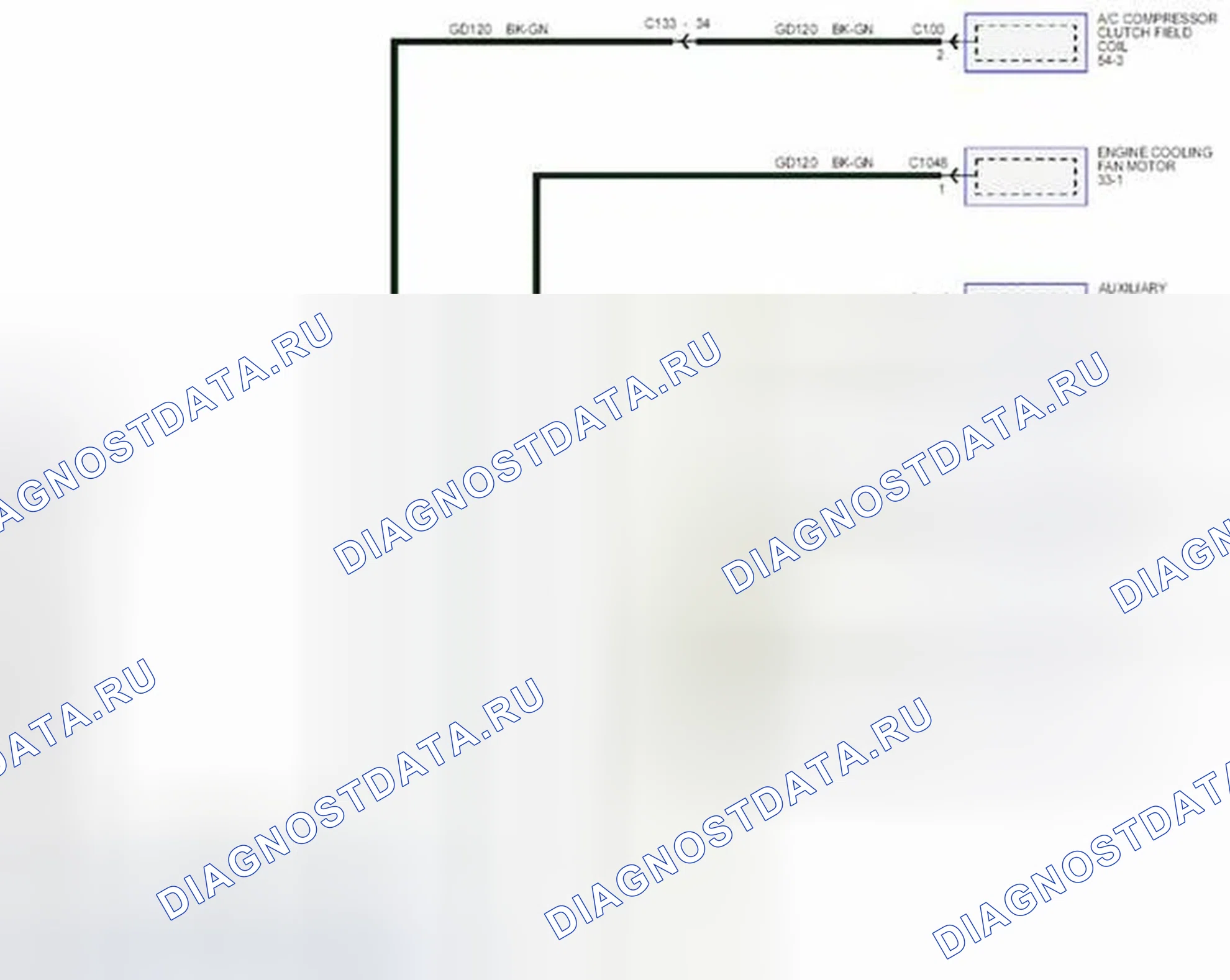 Рис. 305: G100, G101, G102, G103, G104, G105. Ford Fiesta Mk6