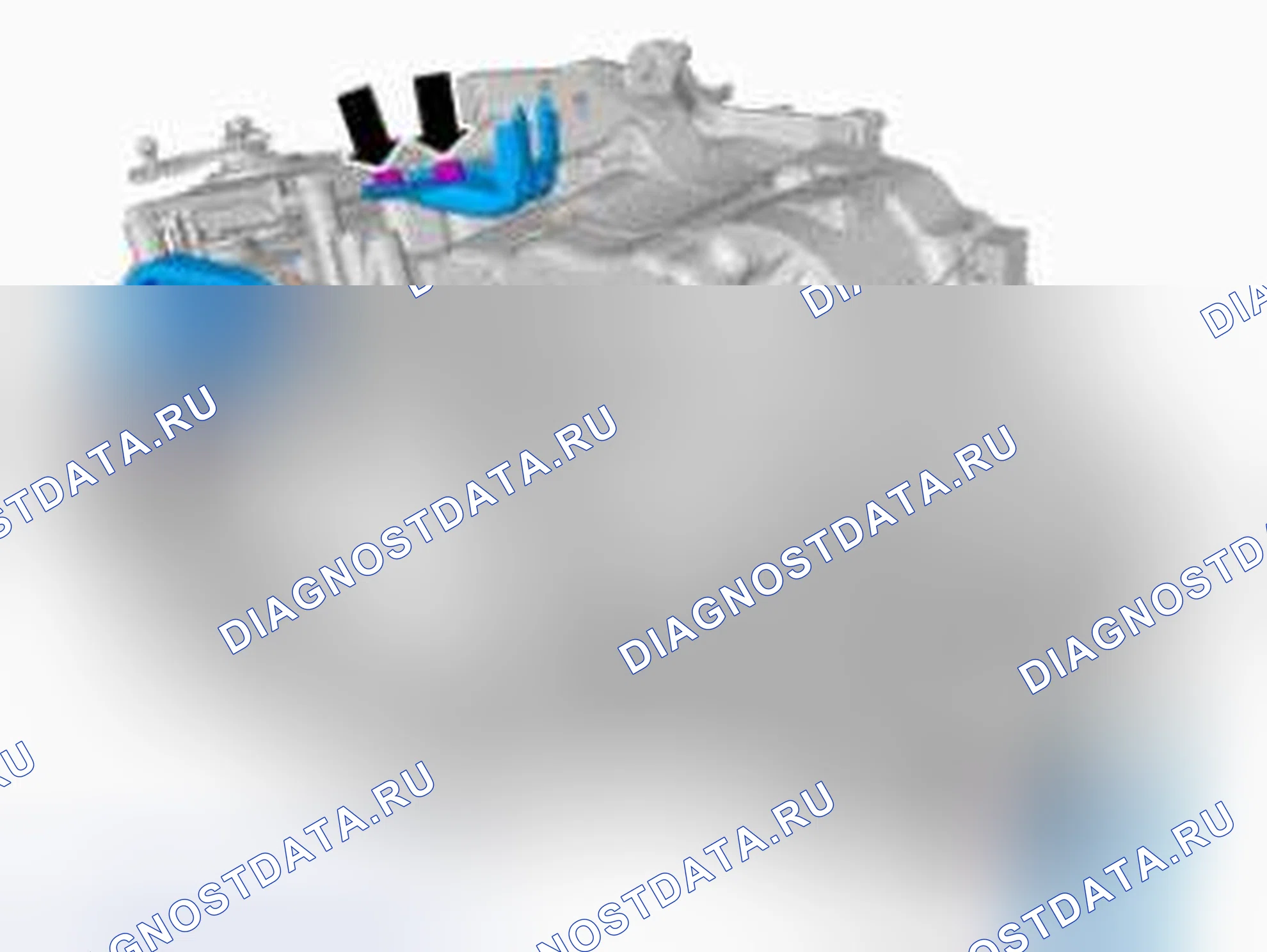 Рис. 540: Перенос компонентов. Volvo S60 I