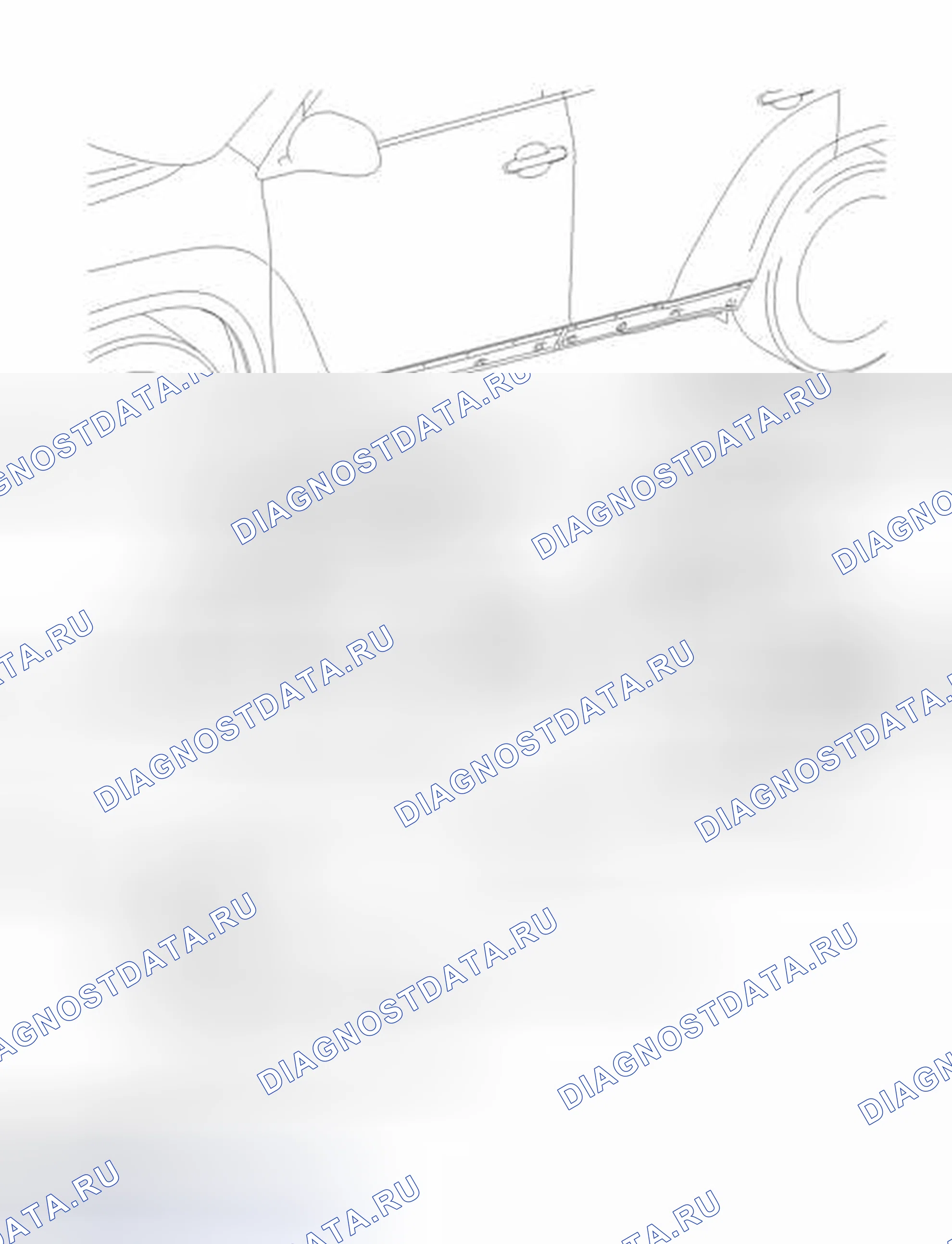 Рис. 331: ИЛЛЮСТРАЦИЯ. Toyota Highlander II рестайлинг
