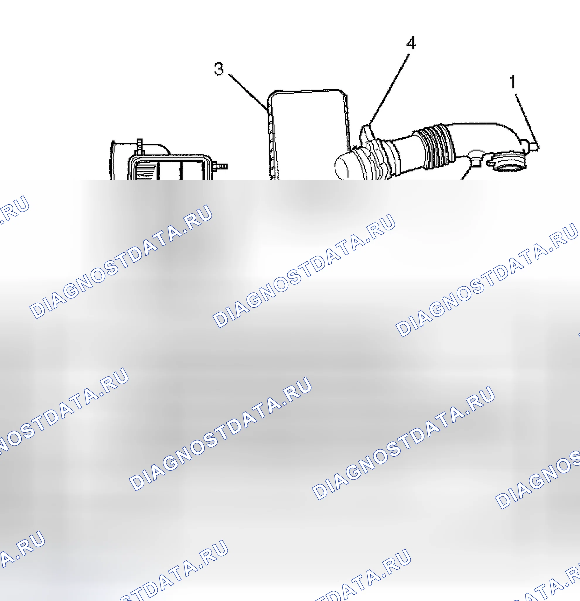 Рис. 31: ДЕМОНТАЖ. Isuzu Axiom I