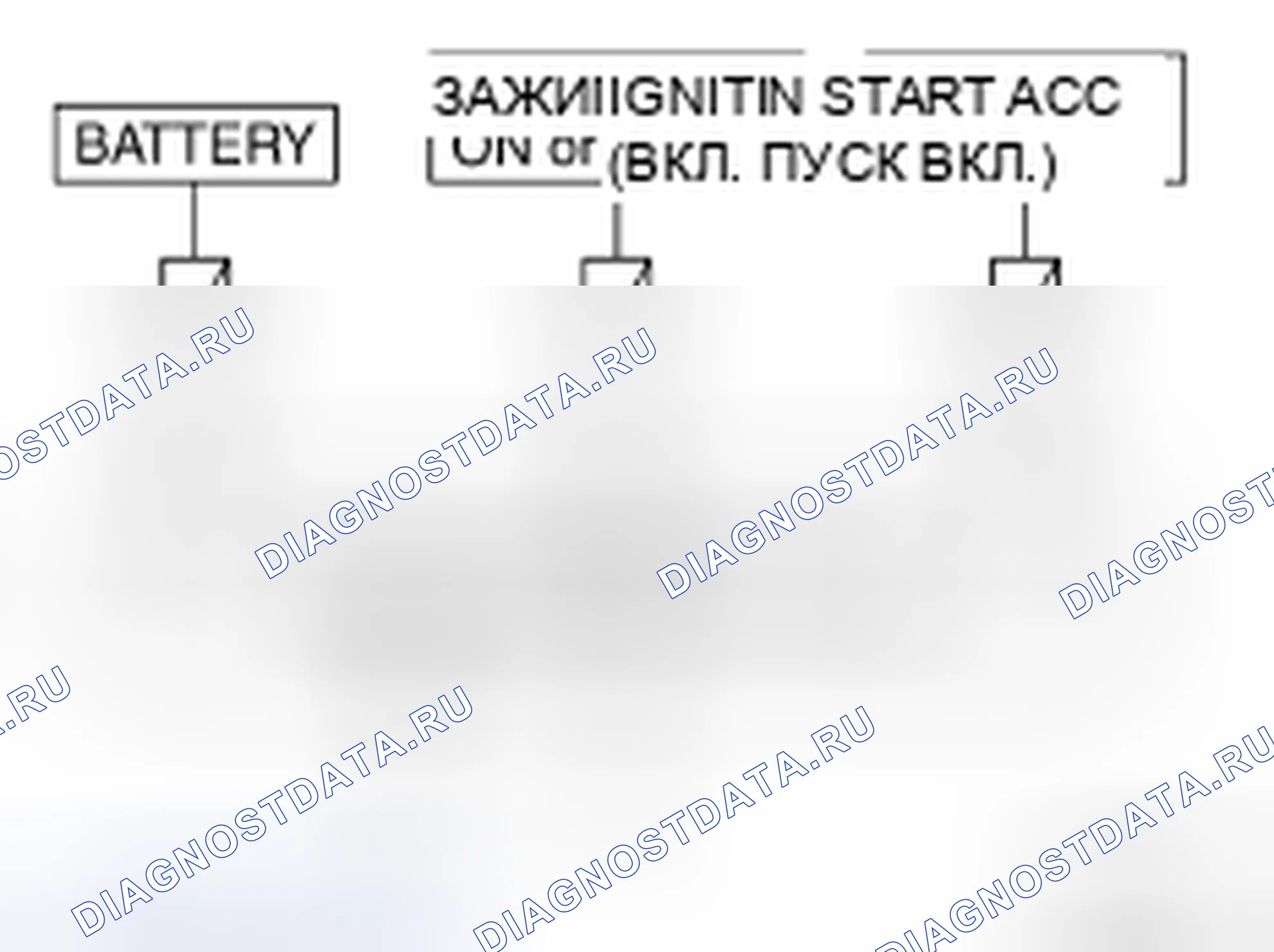 Рис. 125: Схема питания и массы. Infiniti G35 IV