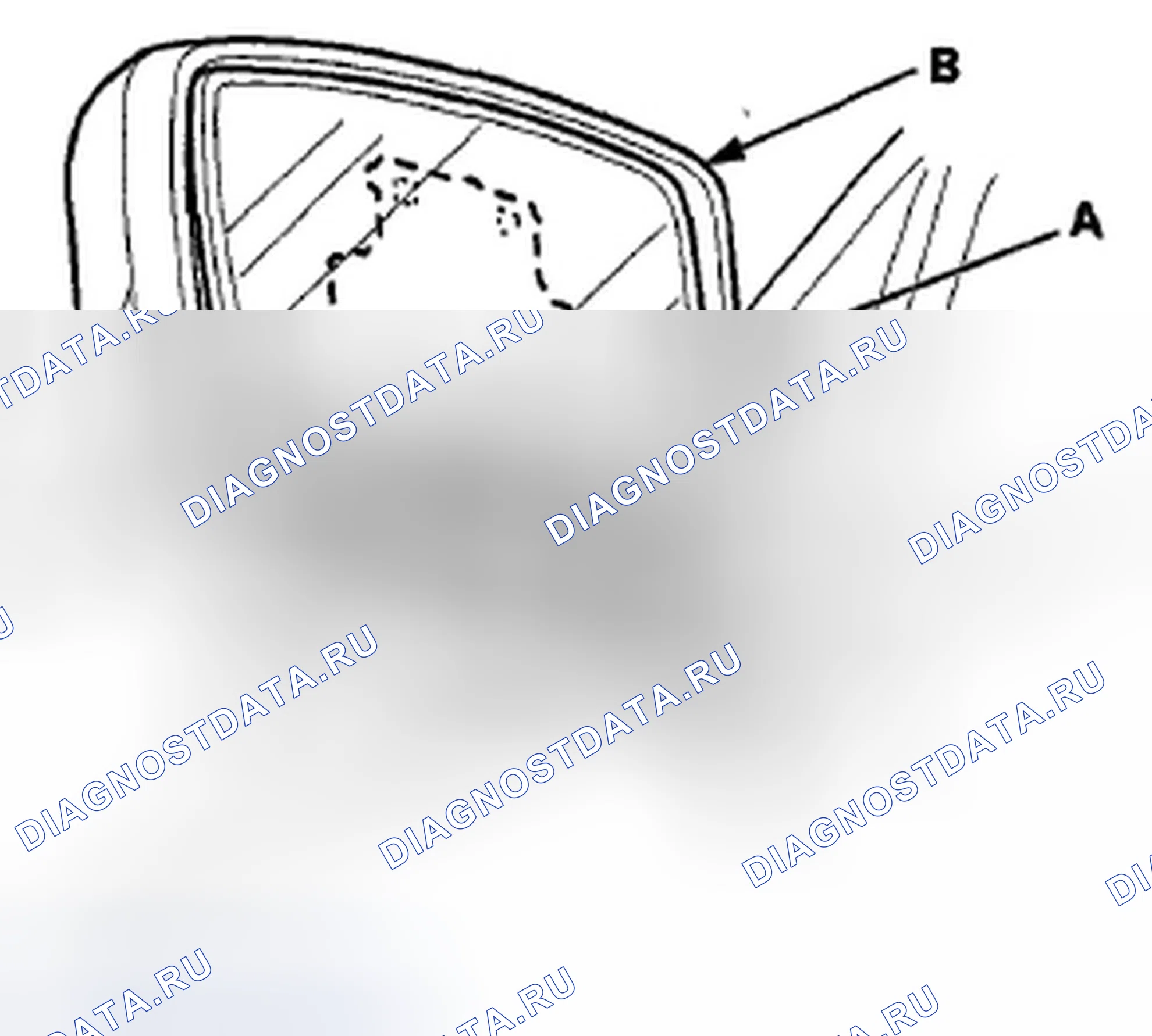Рис. 4: Замена держателя зеркала. Honda Crosstour I