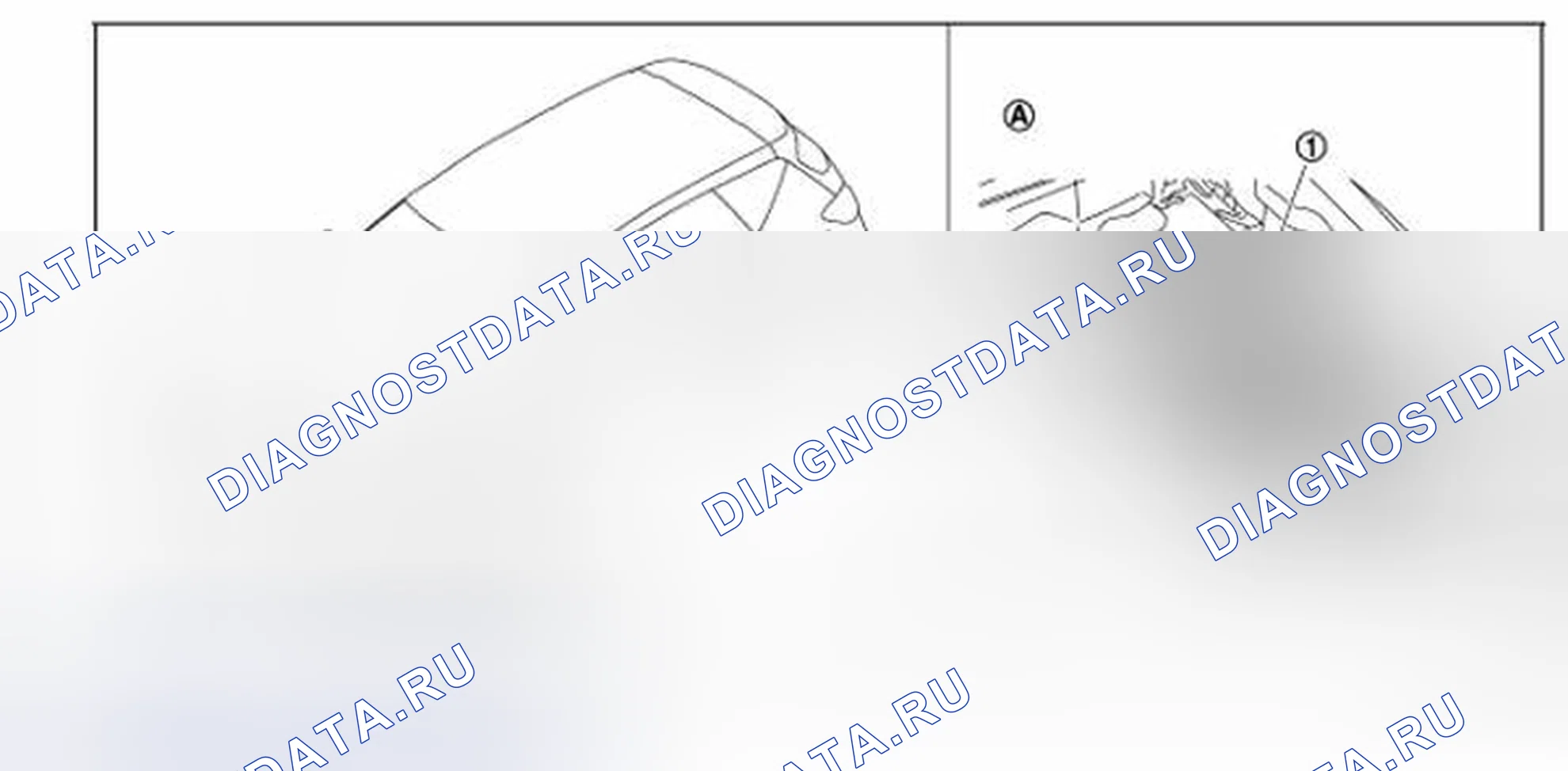 Рис. 115: Расположение компонентов. Honda Inspire I