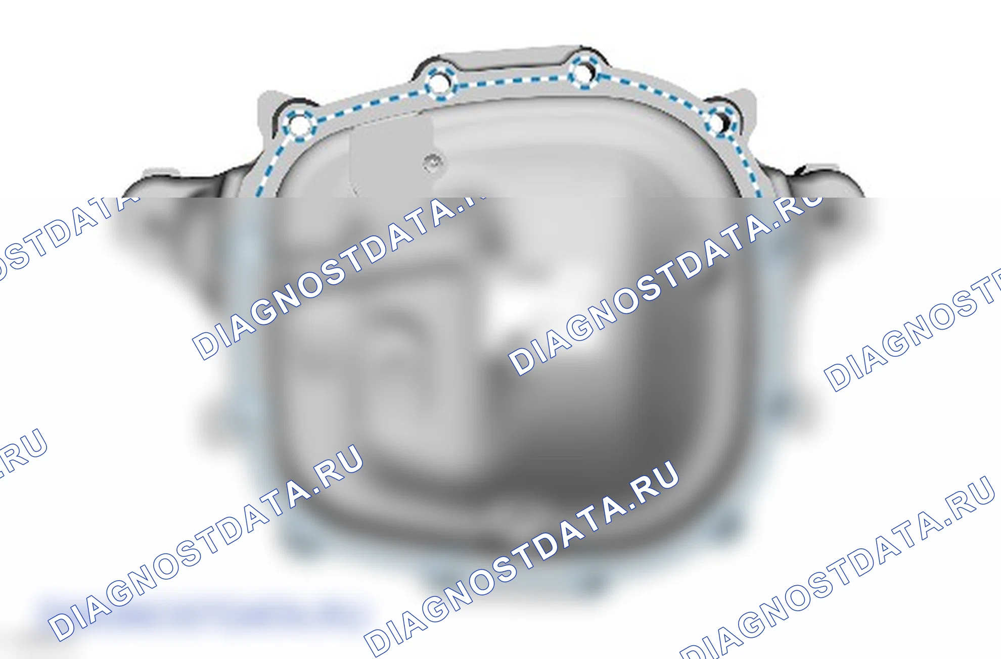 Как снять и установить Крышка корпуса дифференциала. Ford Mustang VI