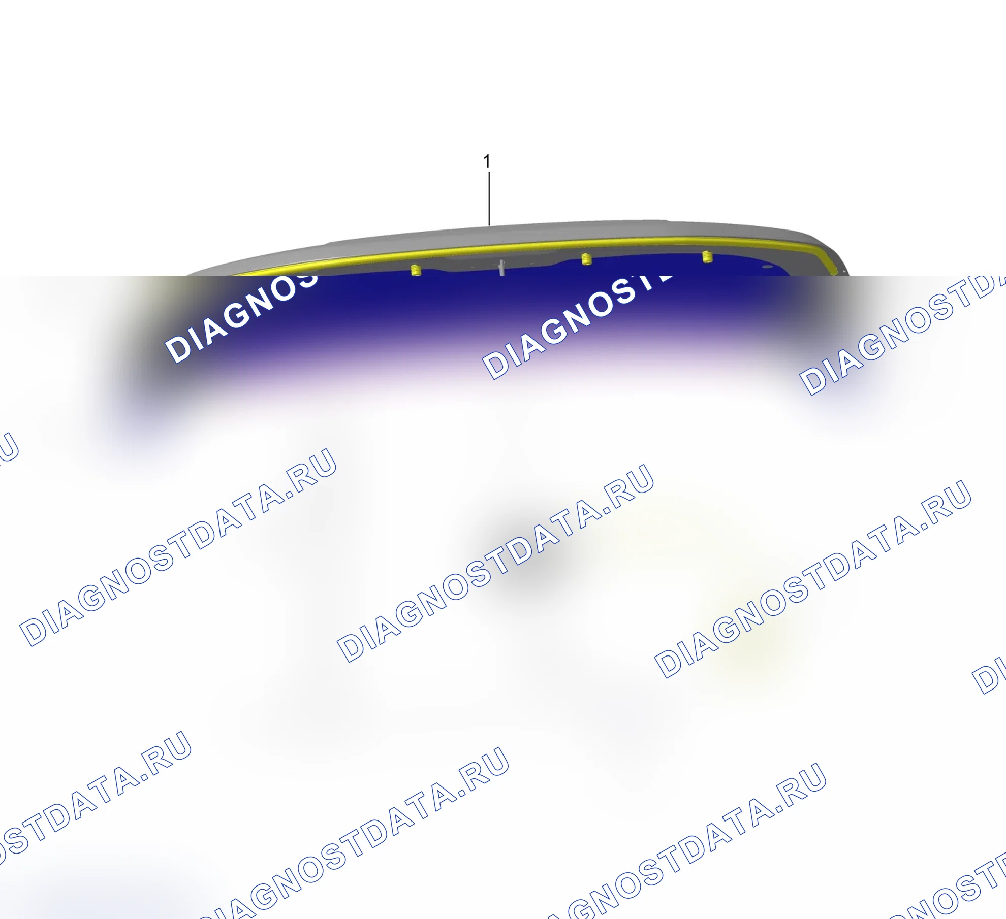 Схема расположения капота — Haval Xiaolong. Haval Xiaolong I