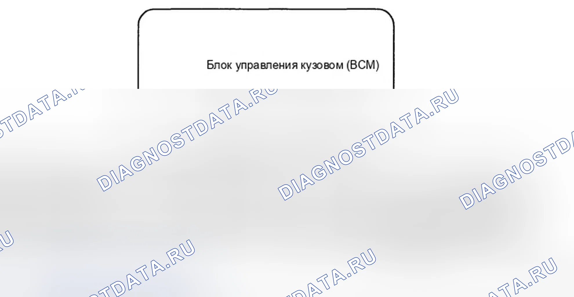Рис. 3: КЛЕММЫ КОННЕКТОРА BCM. Hyundai Accent III