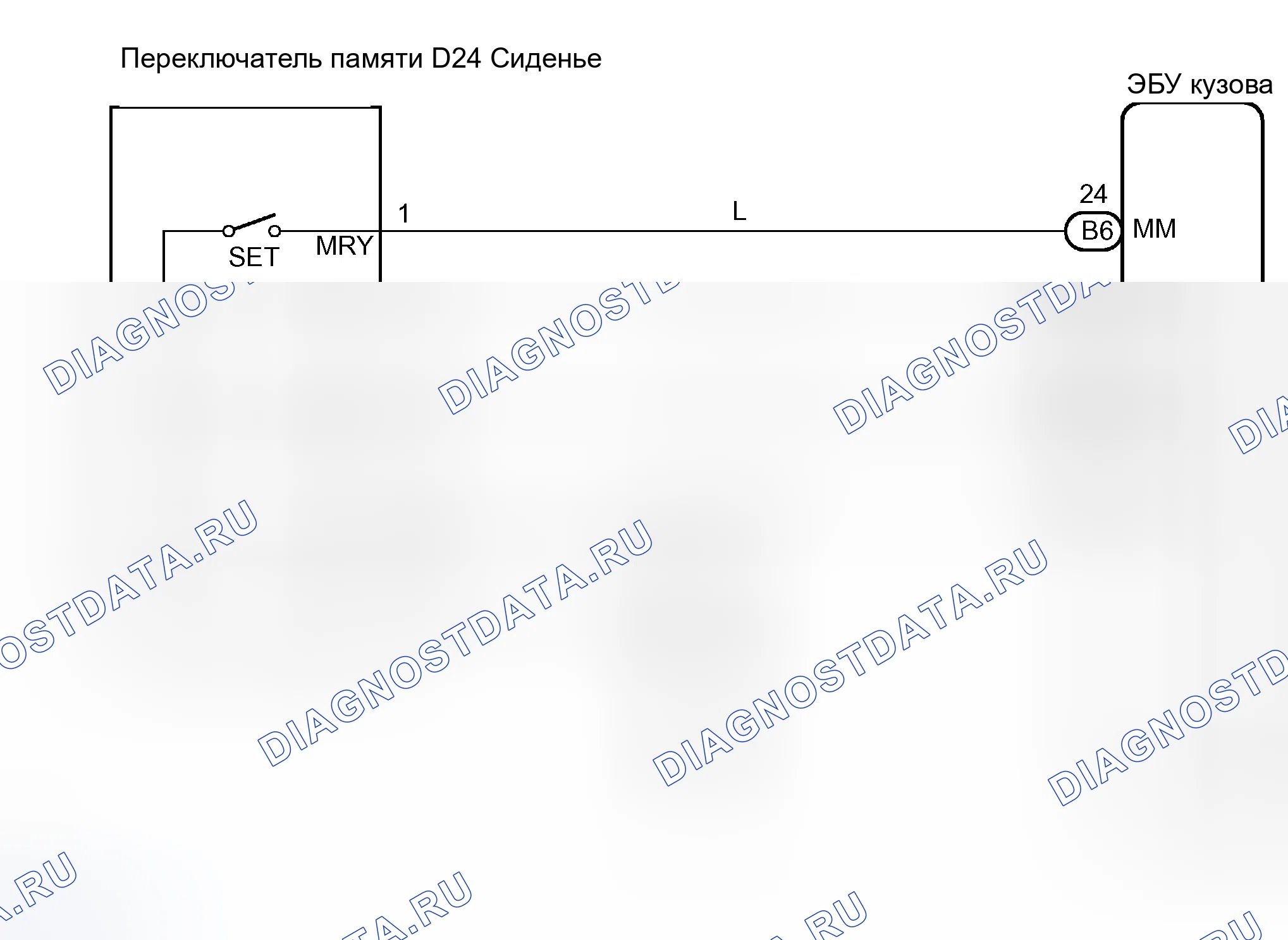 Рис. 9: электросхема. Toyota Sequoia I рестайлинг