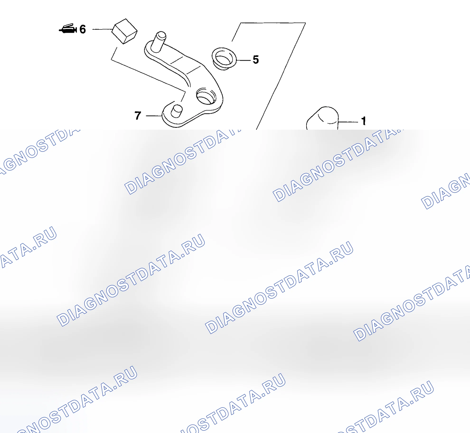Рис. 374: РАЗБОРКА И СБОРКА. Mitsubishi Lancer Evolution VIII