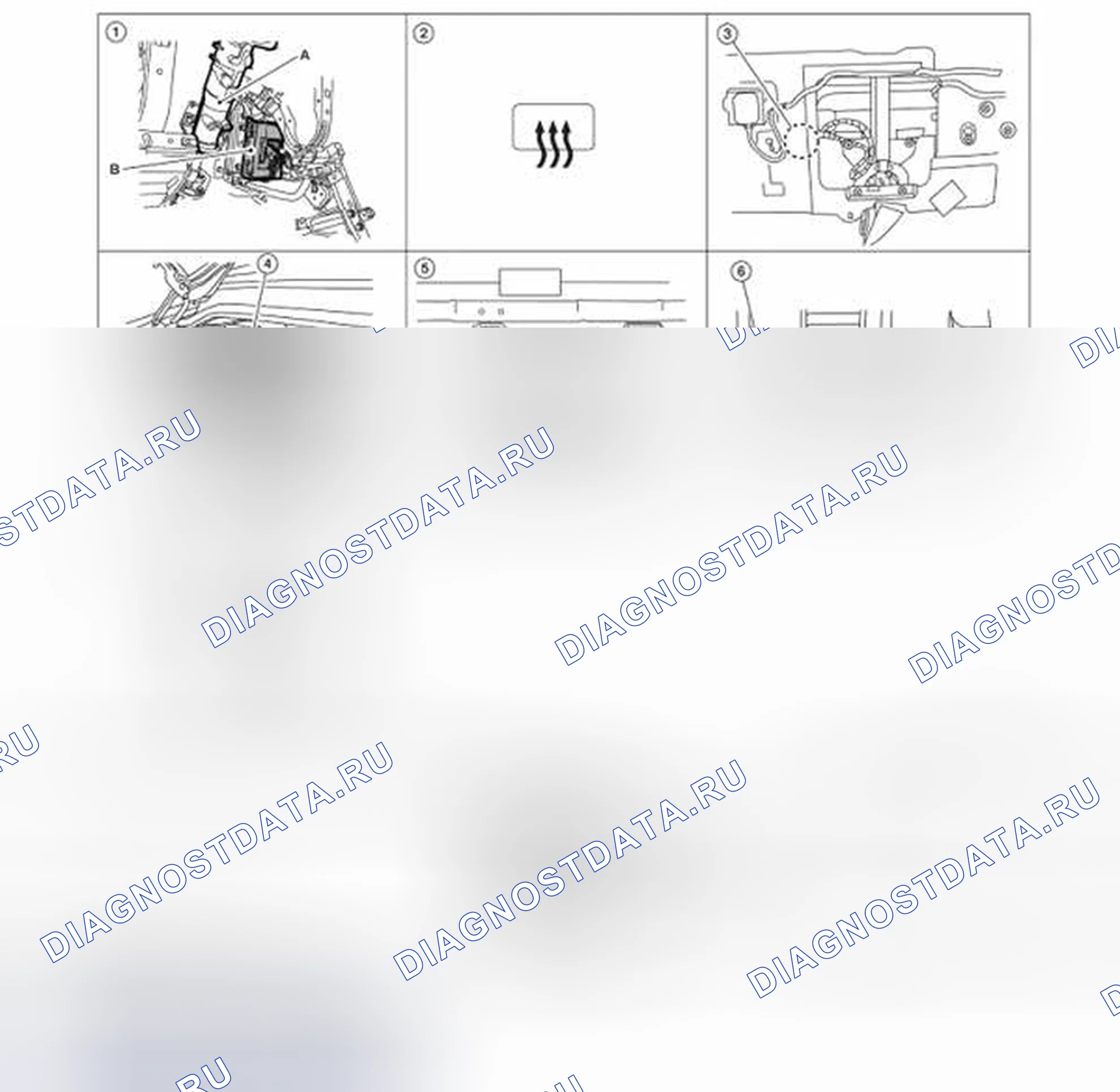 Рис. 22: Расположение компонентов. Honda Today I
