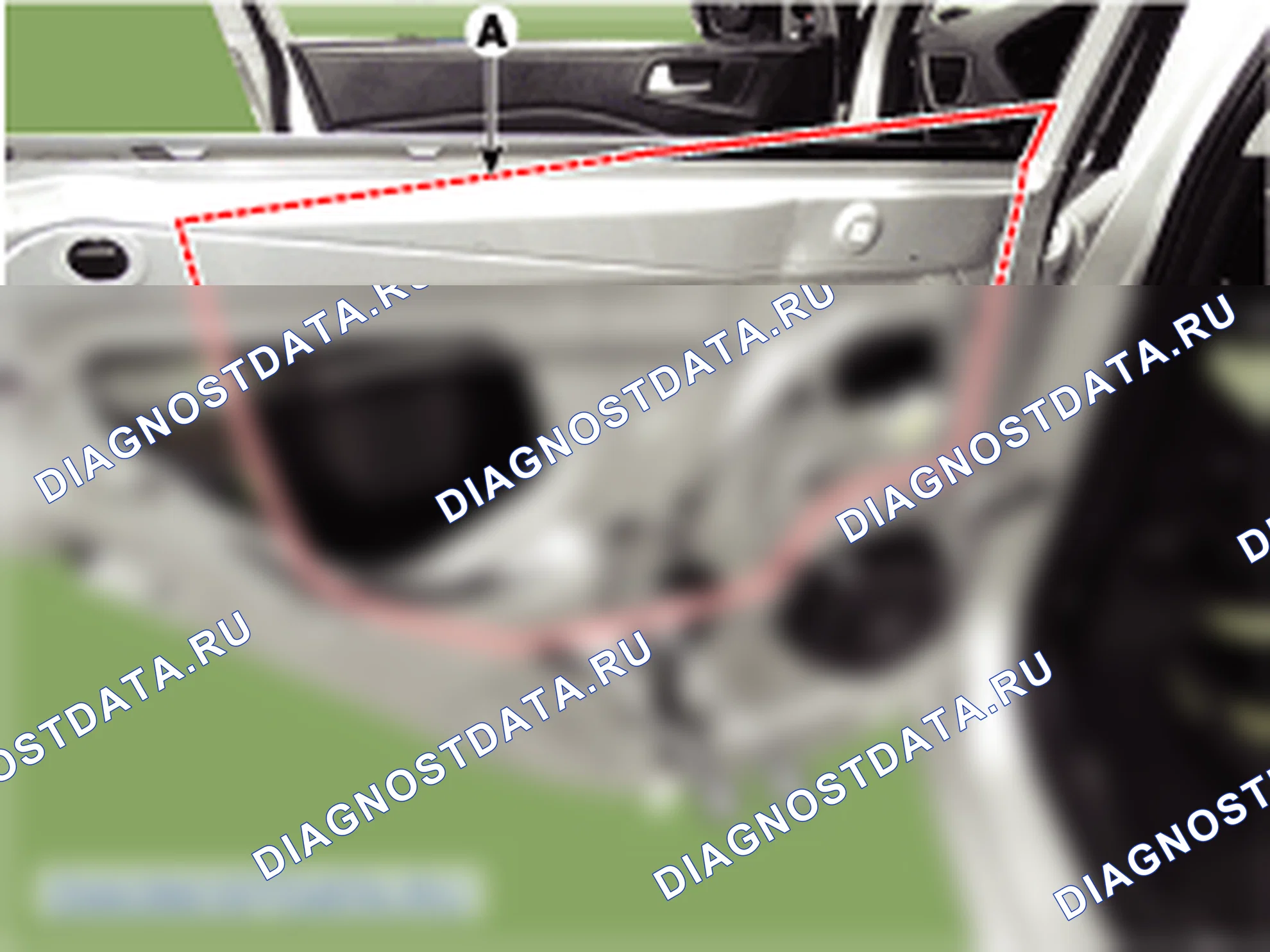 Замена оконного стекла задней двери. Hyundai i20 GB