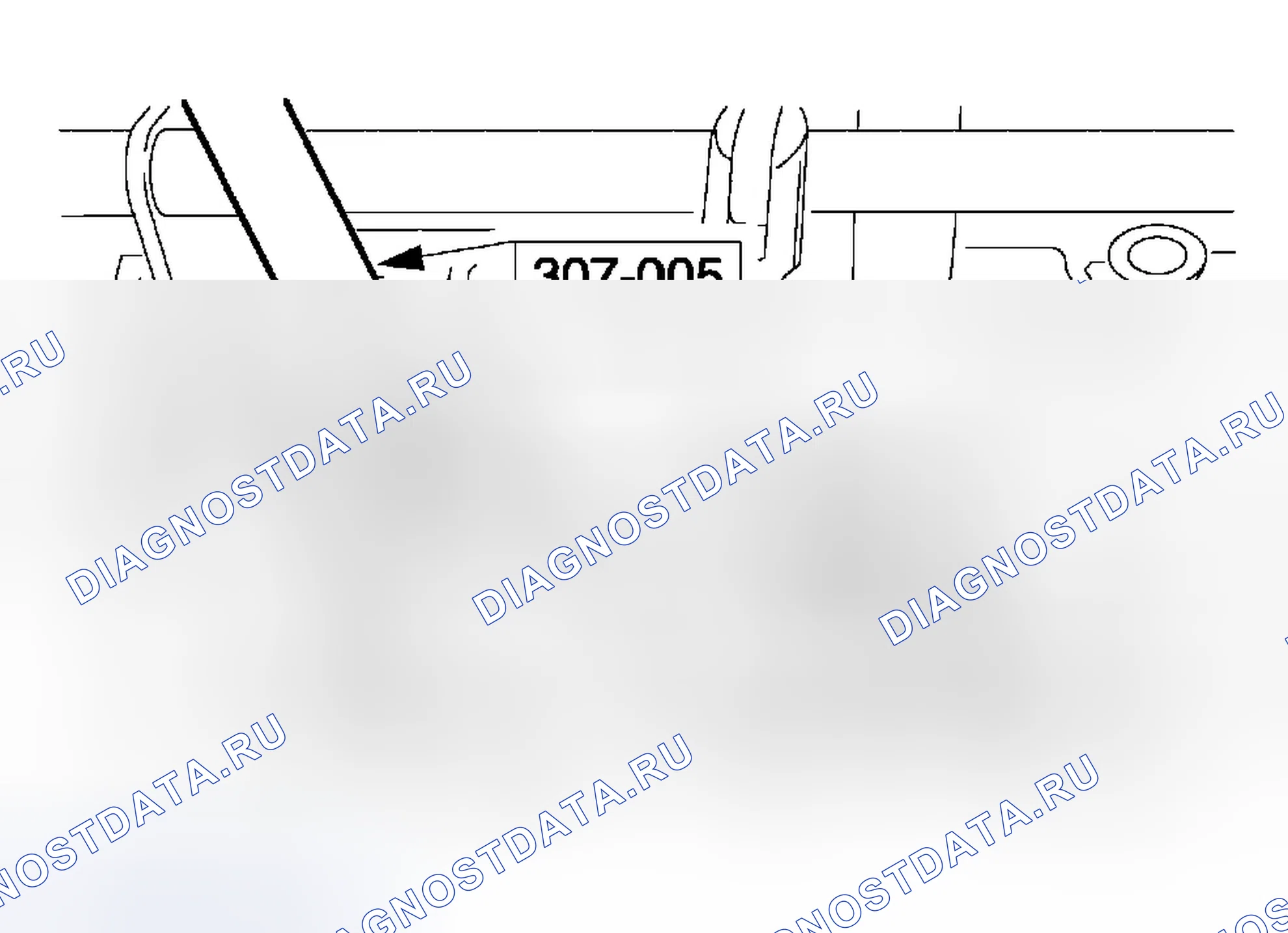 Рис. 278: Демонтаж. Ford Focus I рестайлинг