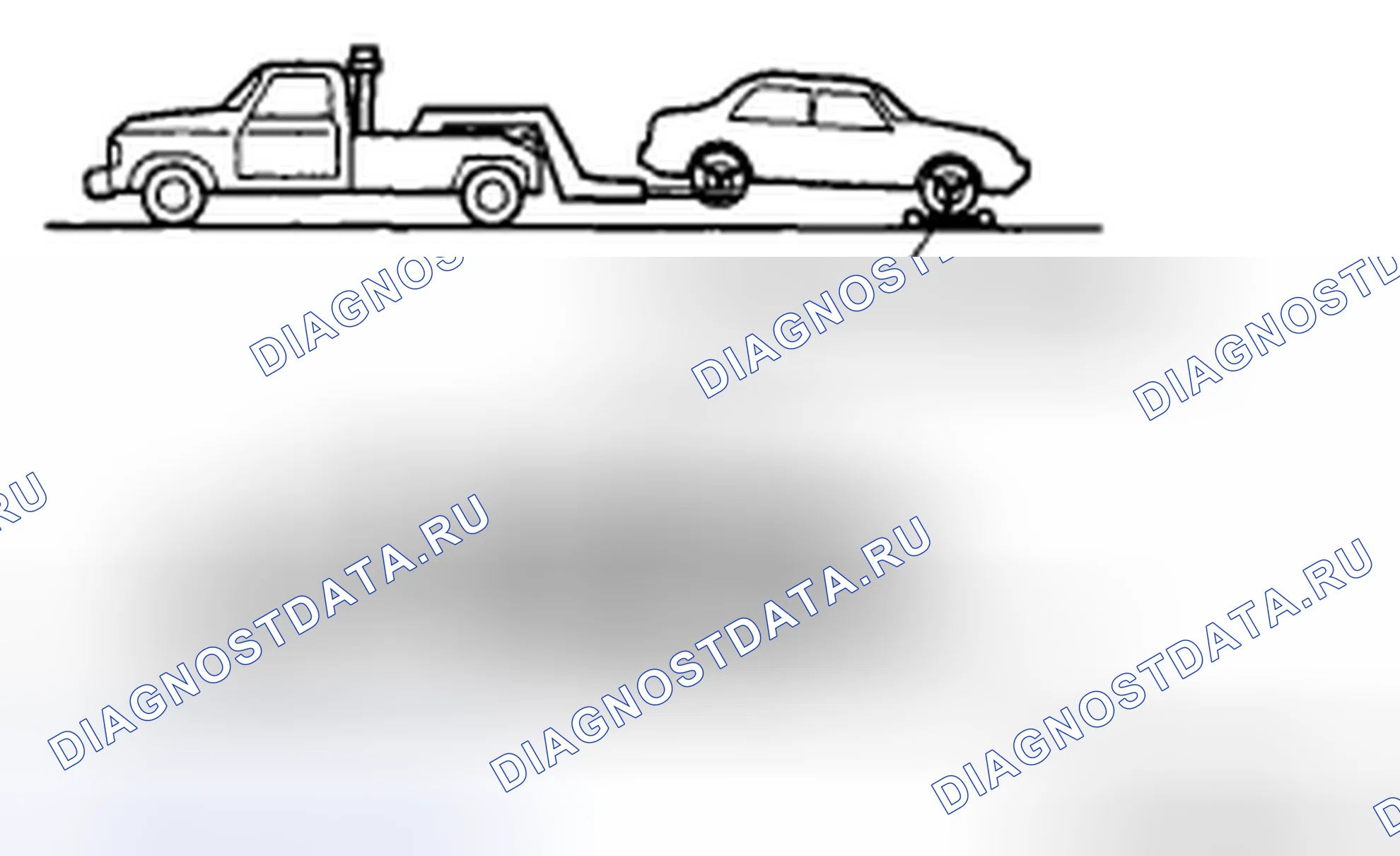 Рис. 60: БУКСИРОВКА. Mazda CX-7 I