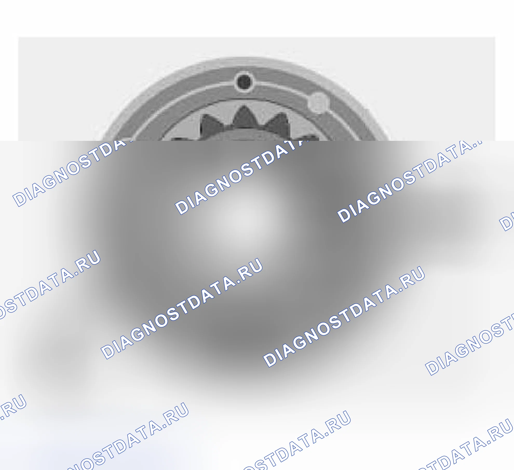 Рис. 147: Масляный насос типа Crescent (все, кроме A5S360/390R). BMW Z8 E52