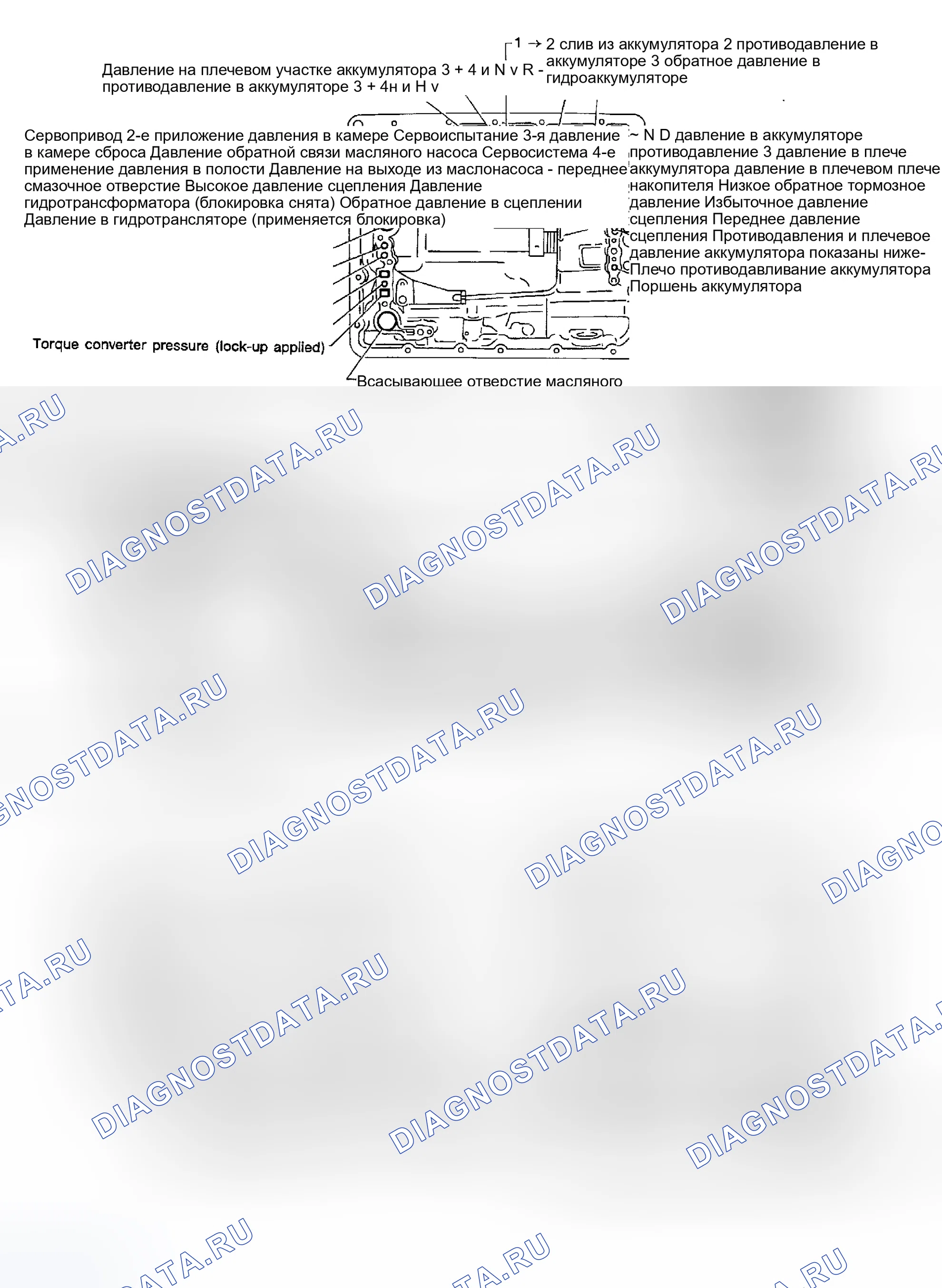 Рис. 514: Масляный канал. Honda Odyssey (North America) I