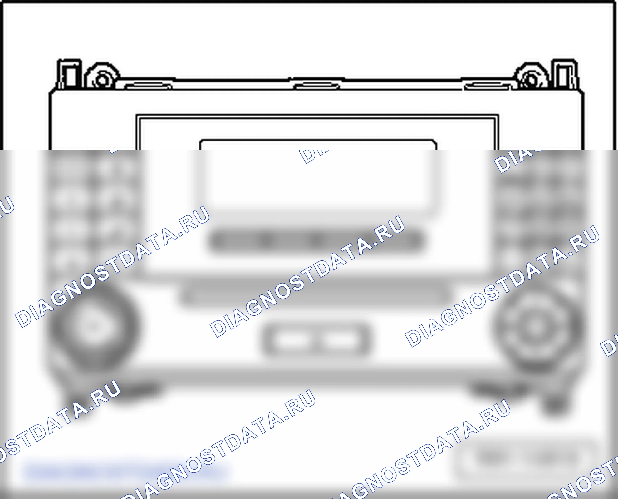 Аудиосистема «„RCD 4001“». Volkswagen Crafter I