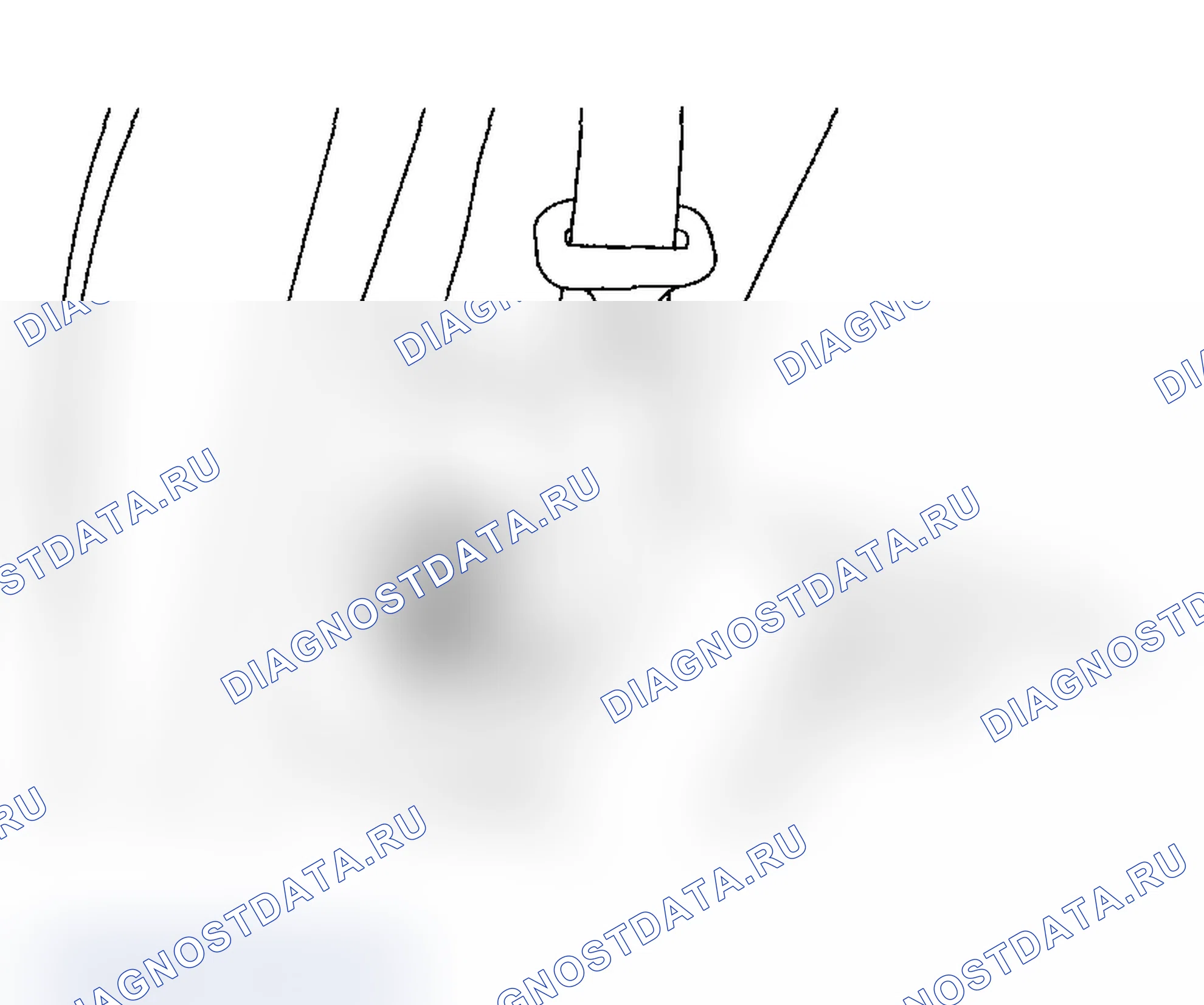 Рис. 9: СТОРОНА ВНЕШНЕГО РЕМНЯ (СЕДАН). Subaru Impreza WRX GD/GG рестайлинг
