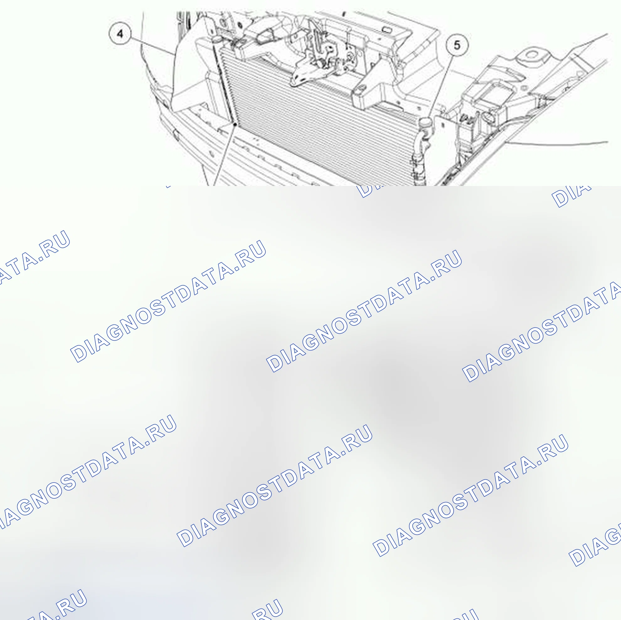 Рис. 147: Сердечник конденсатора - 3,5 л GTDI. Hyundai ix55 I
