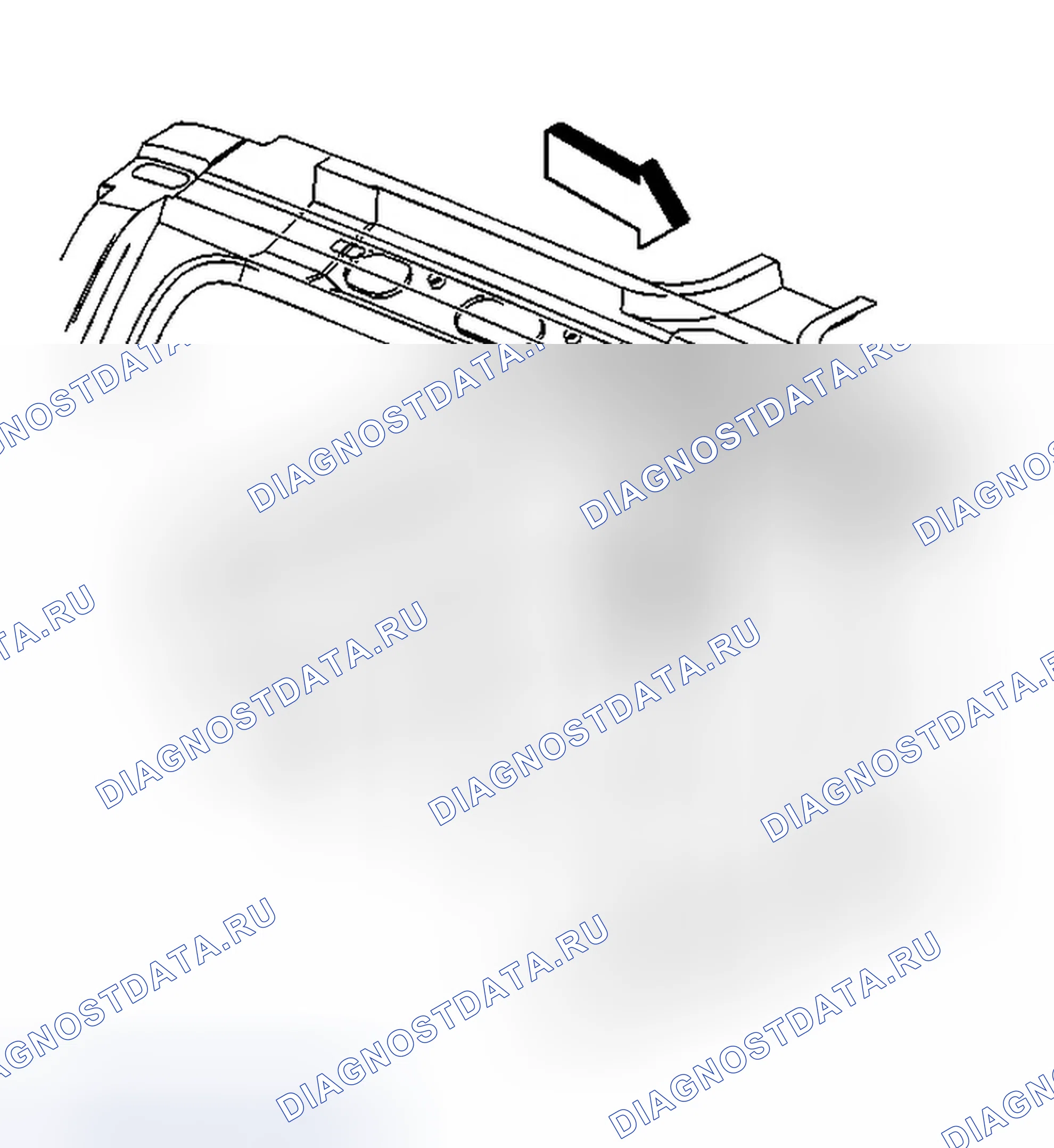 Рис. 5: Порядок демонтажа. Chevrolet Silverado 3500 