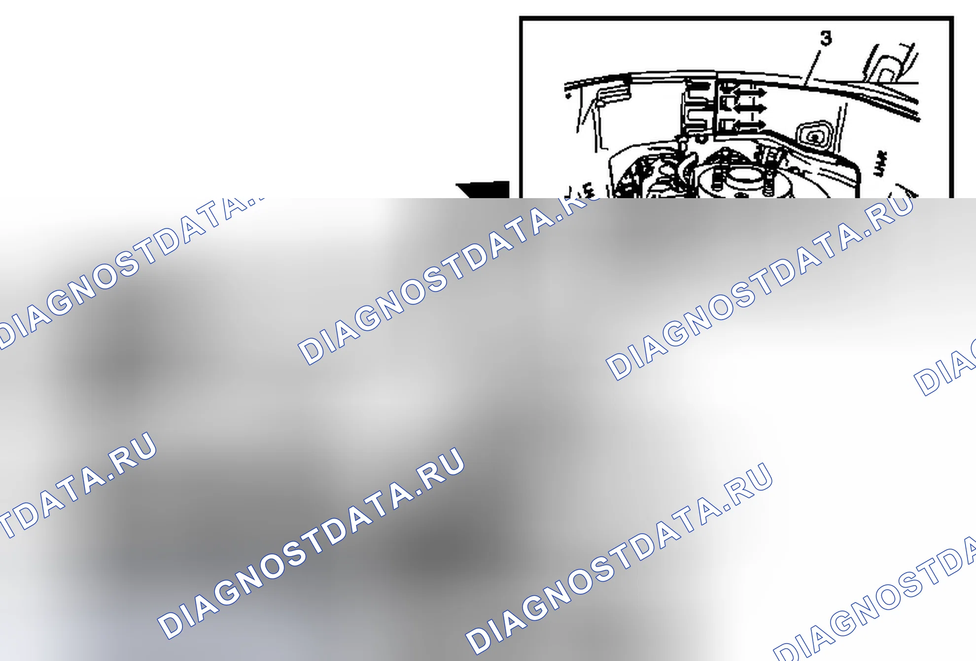 Рис. 11: Замена заднего вкладыша передней рулевой рубки (левый борт). Chevrolet Malibu VIII рестайлинг