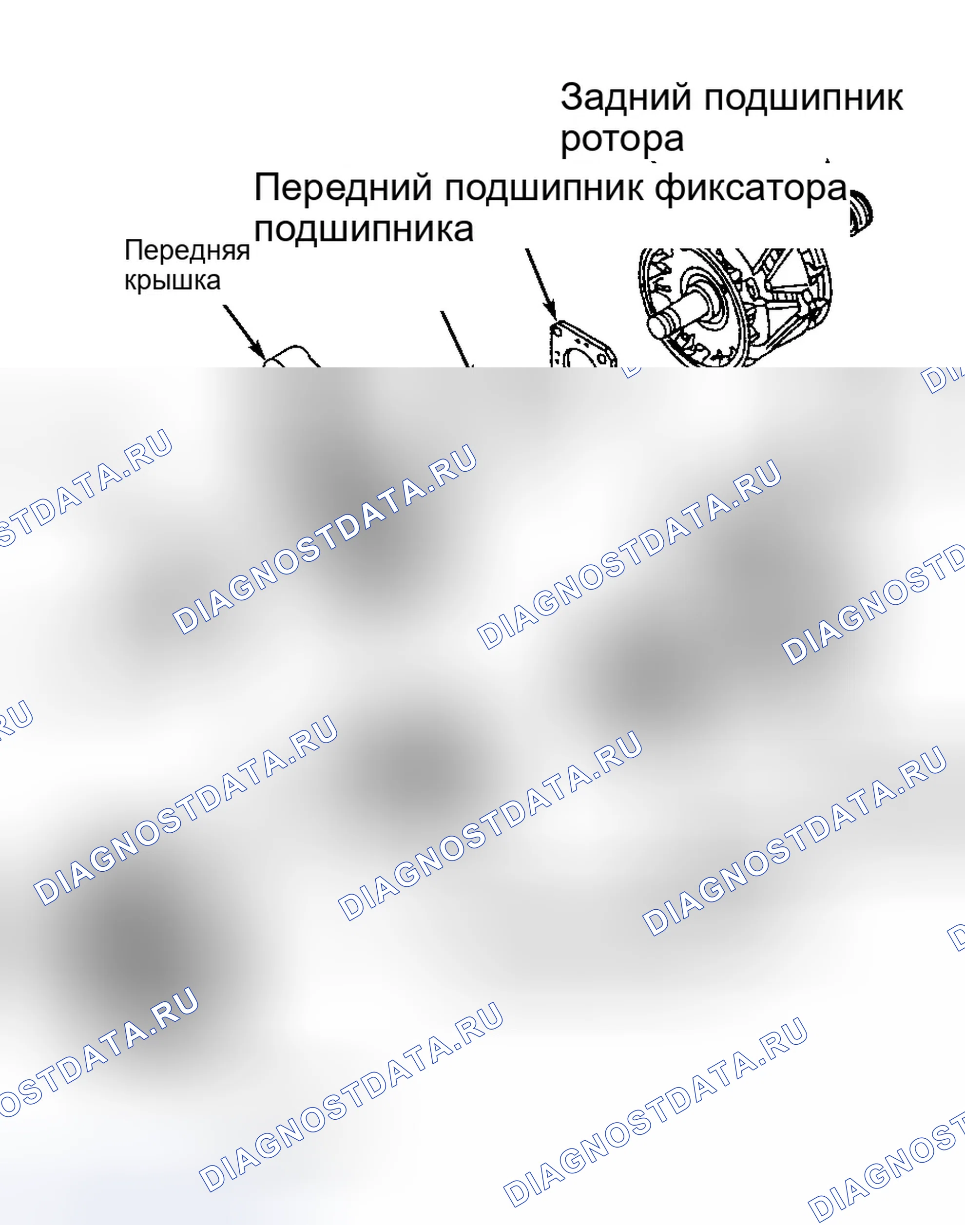 Рис. 5: КАПИТАЛЬНЫЙ РЕМОНТ системы зарядки электрооборудования. Infiniti QX4 I