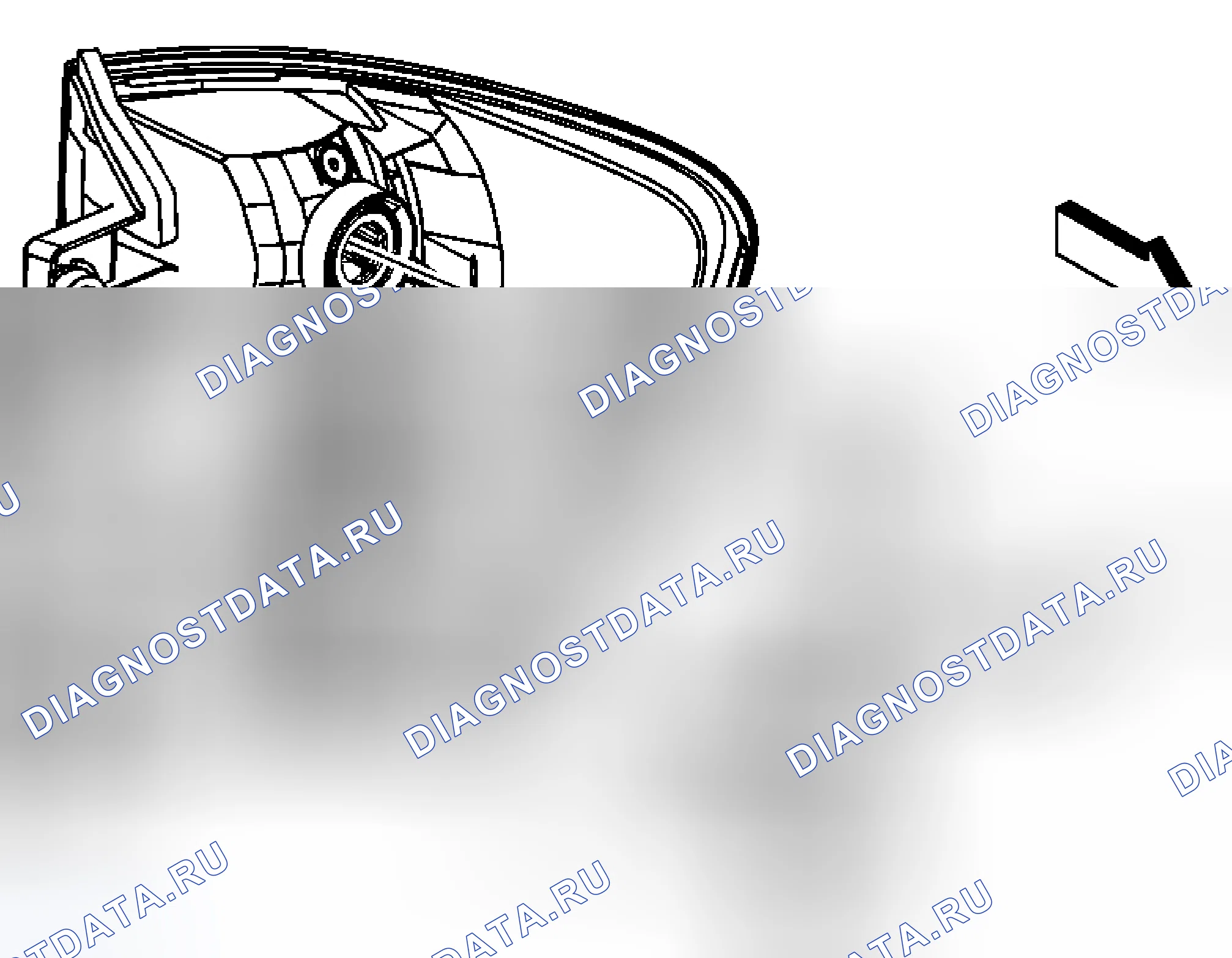 Рис. 69: Замена лампочки резервной лампы (торрент). Kia Ceed JD рестайлинг