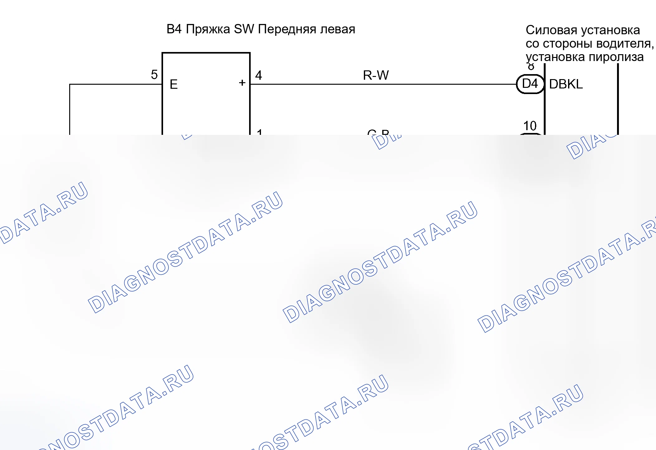 Рис. 119: электросхема. Honda Accord II
