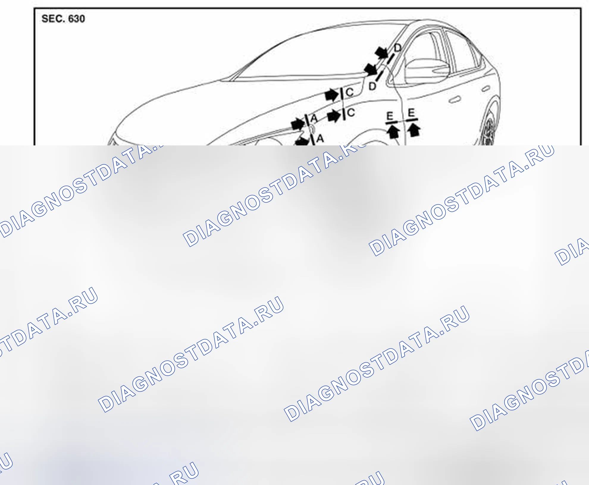 Рис. 46: Регулировка замков дверей и противоугонной системы. Nissan Sentra B17 рестайлинг