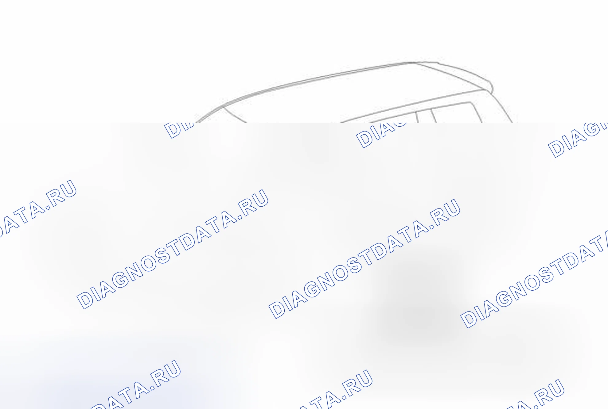 Рис. 256: ИЛЛЮСТРАЦИЯ. Toyota Highlander II рестайлинг
