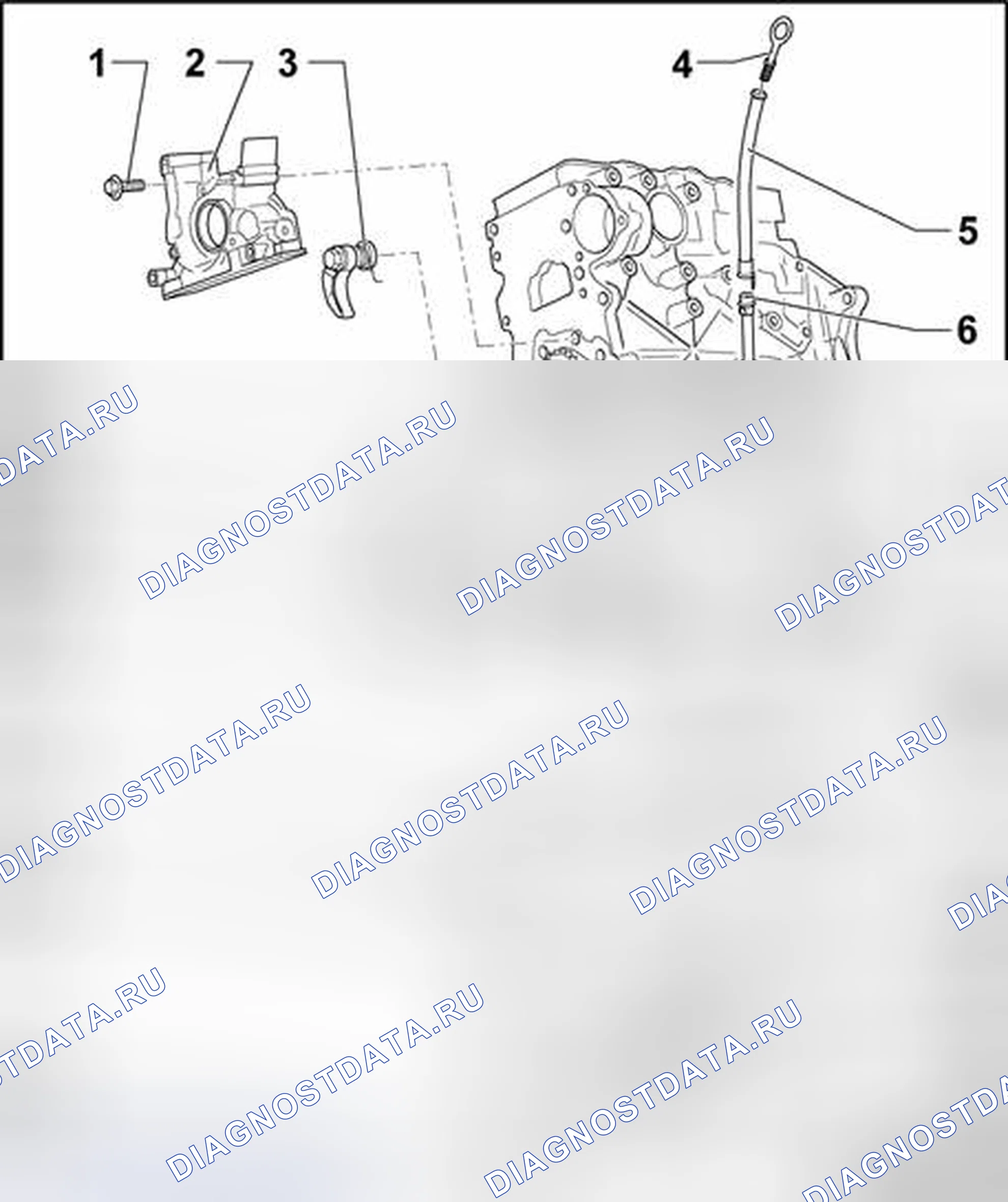 Рис. 22: Код двигателя Bbw, обзор сборки. Volkswagen Golf Mk4
