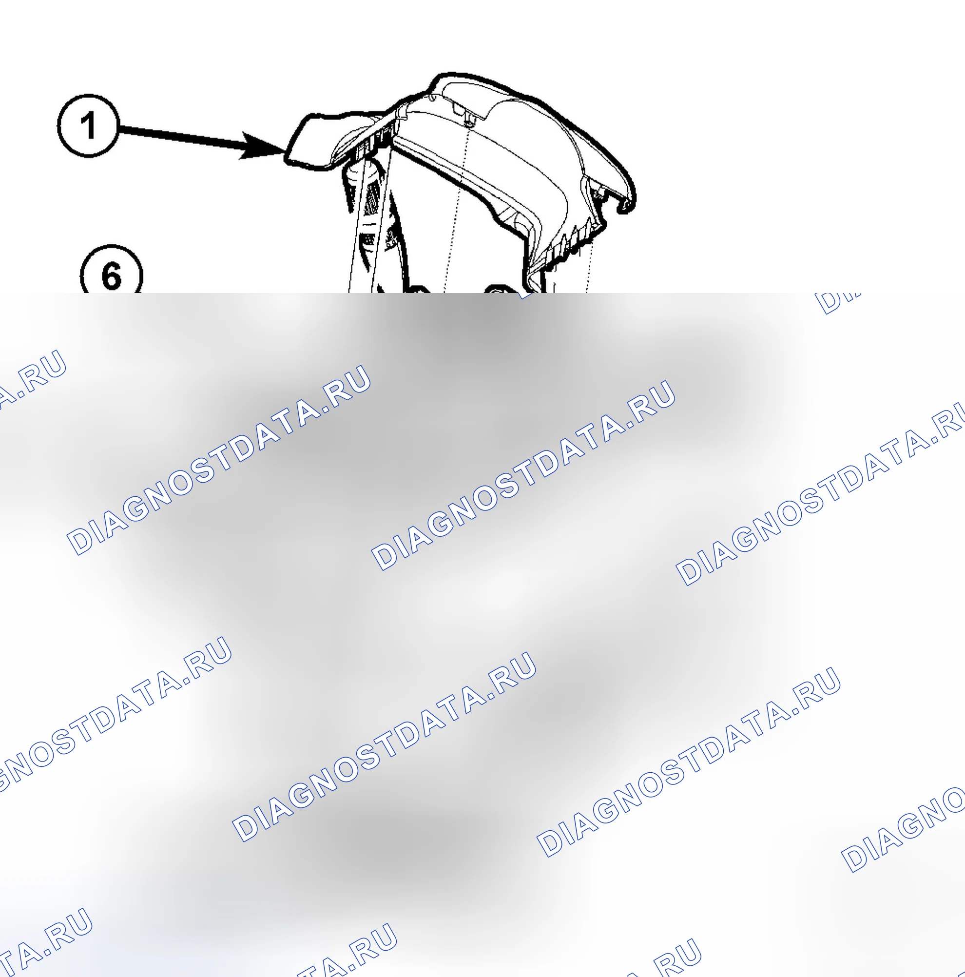 Рис. 235: ДЕМОНТАЖ. Dodge Caliber I
