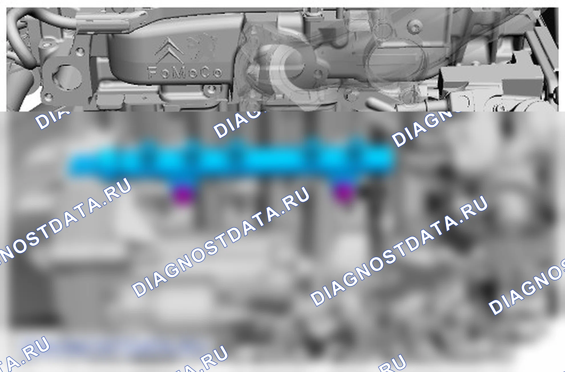 Сборка двигателя. Ford Kuga II