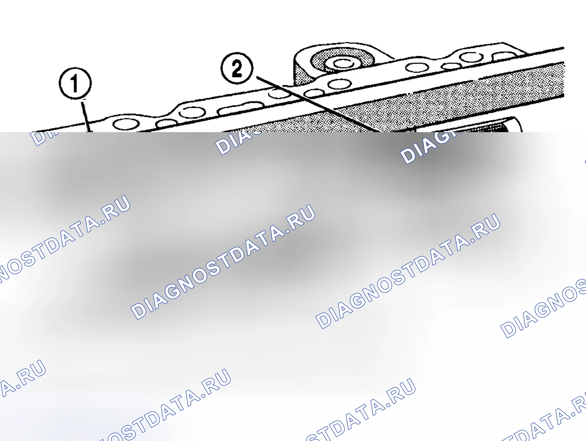 Рис. 695: ГОЛОВКА ЦИЛИНДРА. Dodge Pickup R2500 