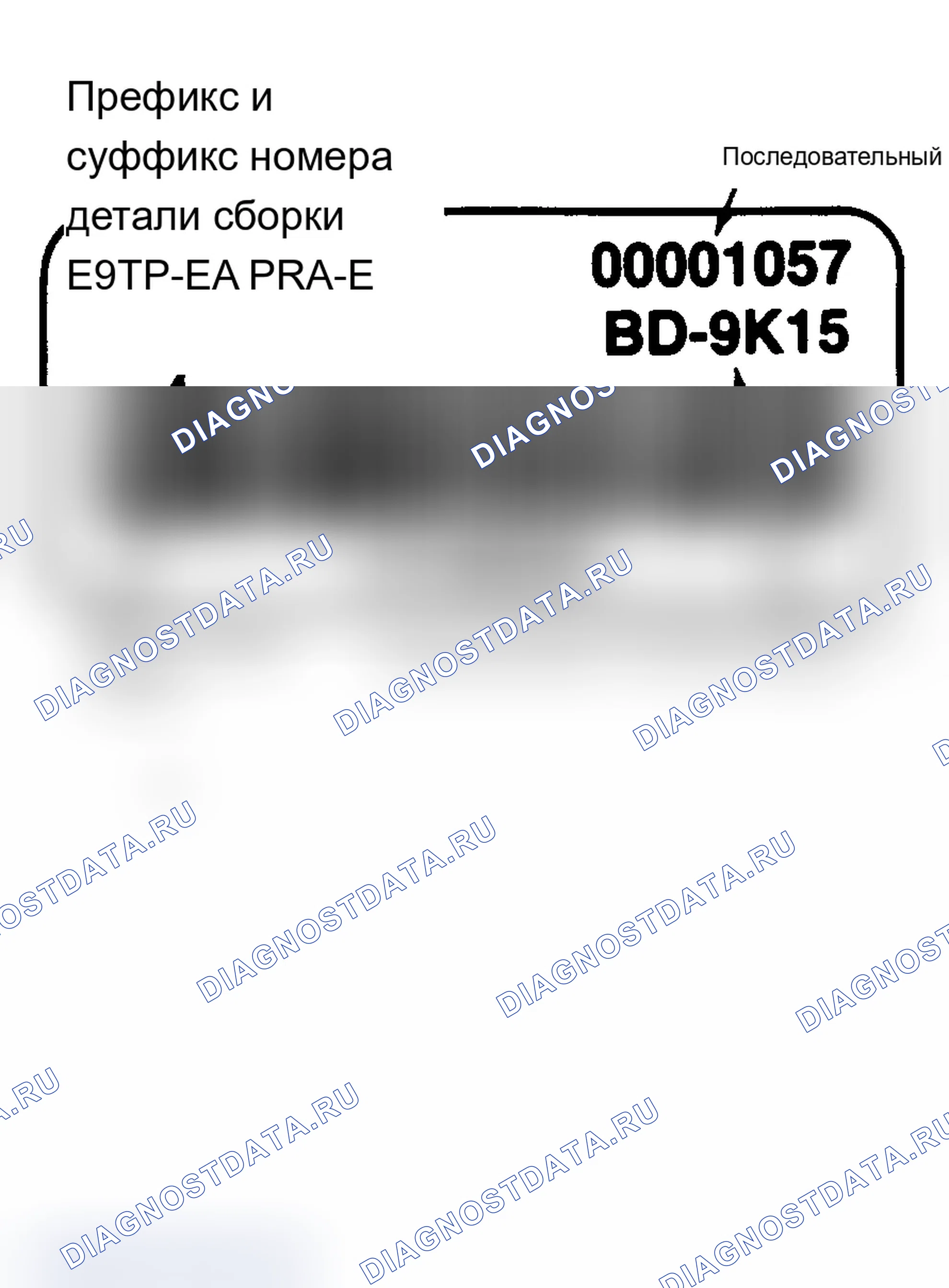 Рис. 81: ИДЕНТИФИКАЦИЯ. Ford Club Wagon E150 