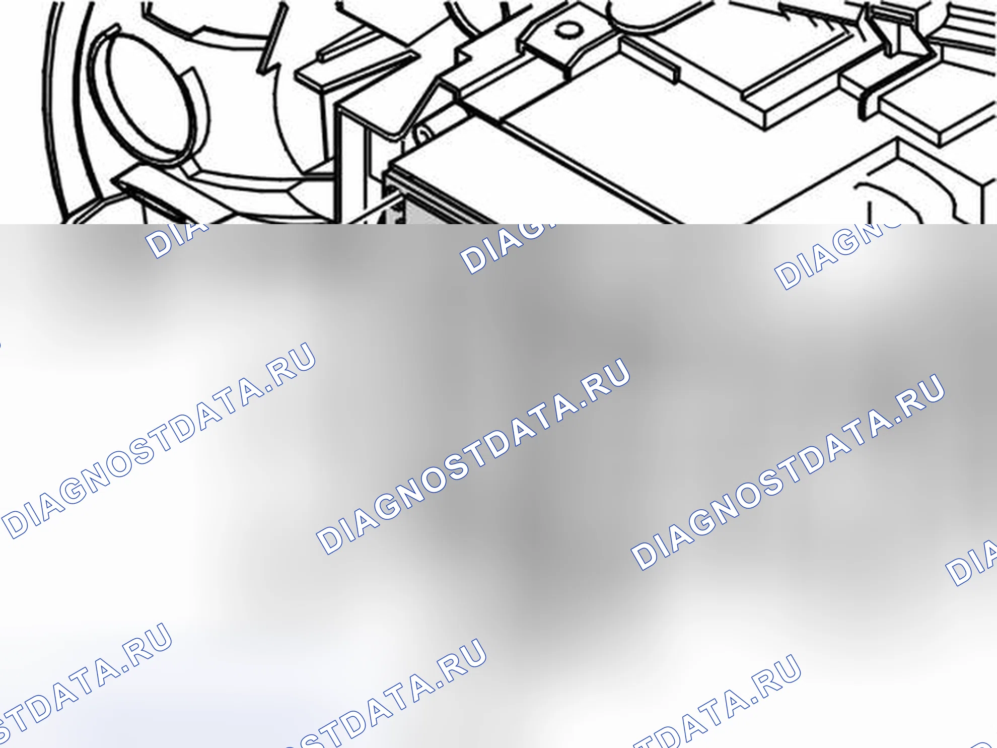 Рис. 53: Удаление балласта. Volvo S80 I
