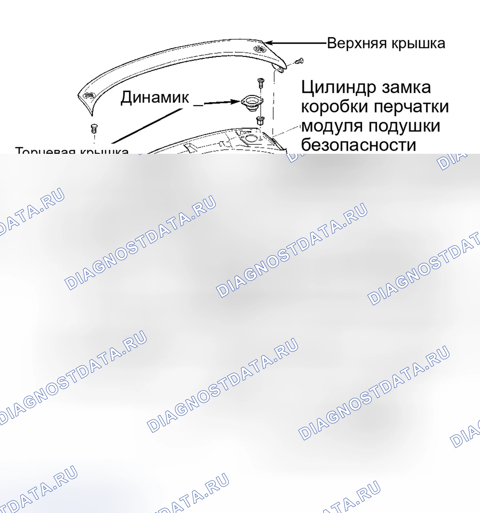 Рис. 1: Повторная сборка и установка. Chrysler Cirrus I