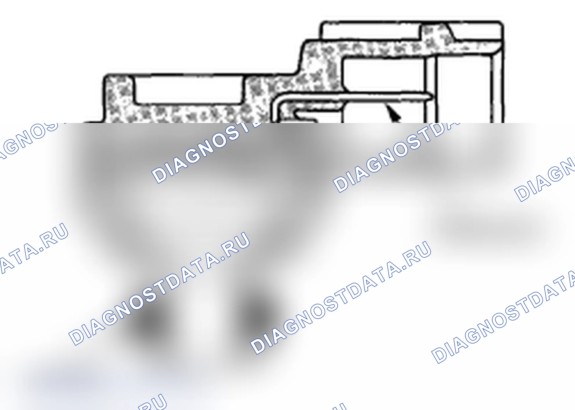 Рис. 30: Датчик абсолютного давления (MAP) (абсолютное давление во впускном коллекторе) во впускном коллекторе (абсолютное давление во впускном коллекторе). Acura RL II