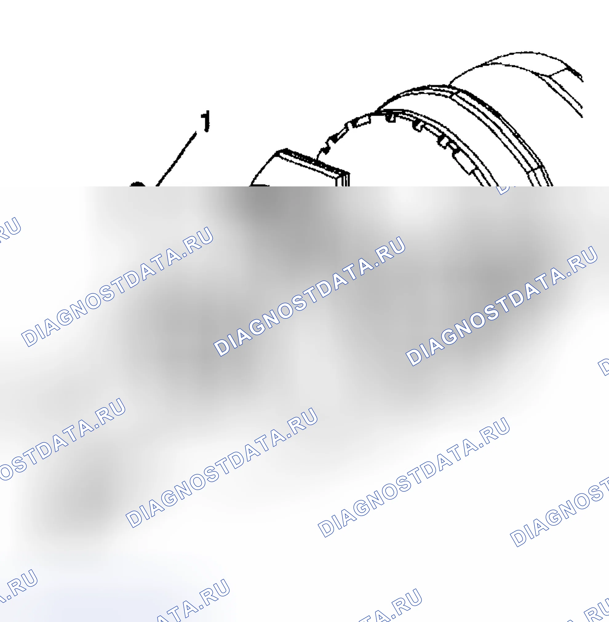 Рис. 1026: Процедура установки коленчатого вала. Hyundai Terracan I