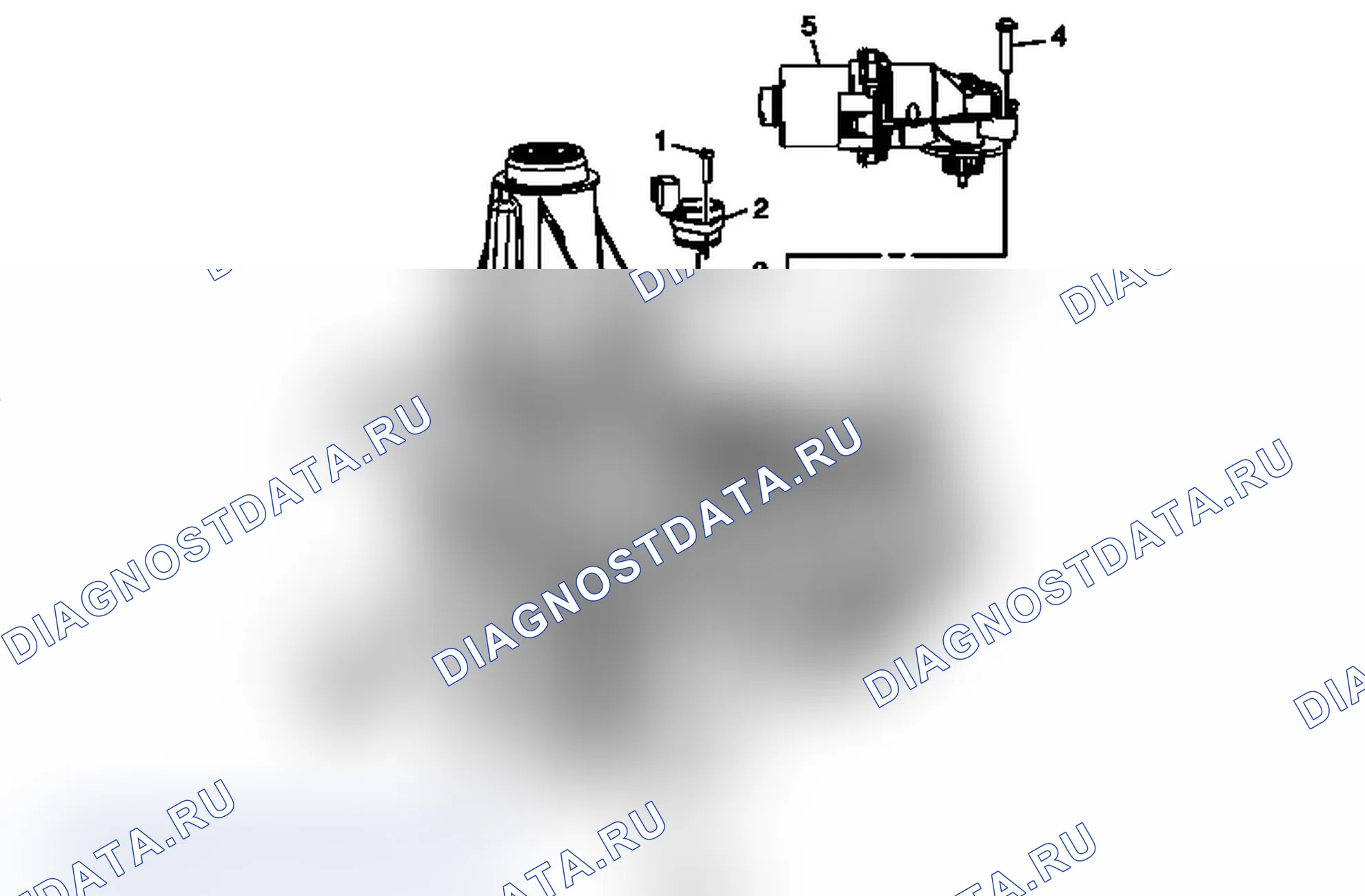 Рис. 101: Заглушки для отверстий доступа, заливная и сливная заглушка, вентиляционное отверстие, привод на 2/4 колеса, датчики положения вала привода. Chevrolet Silverado 2500 HD 